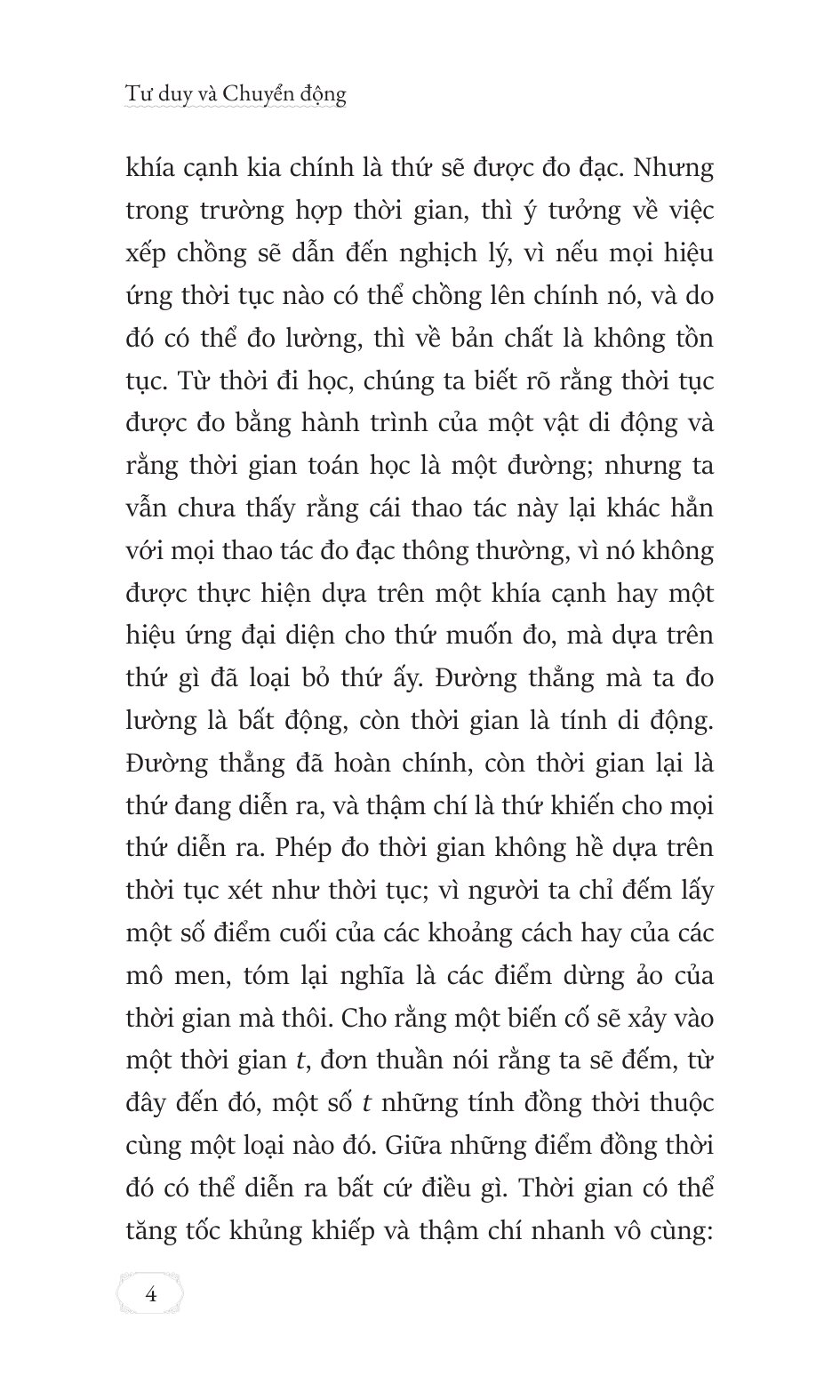 Tư Duy Và Chuyển Động - La Pensée Et Le Mouvant - Bìa Cứng - Ảnh 12