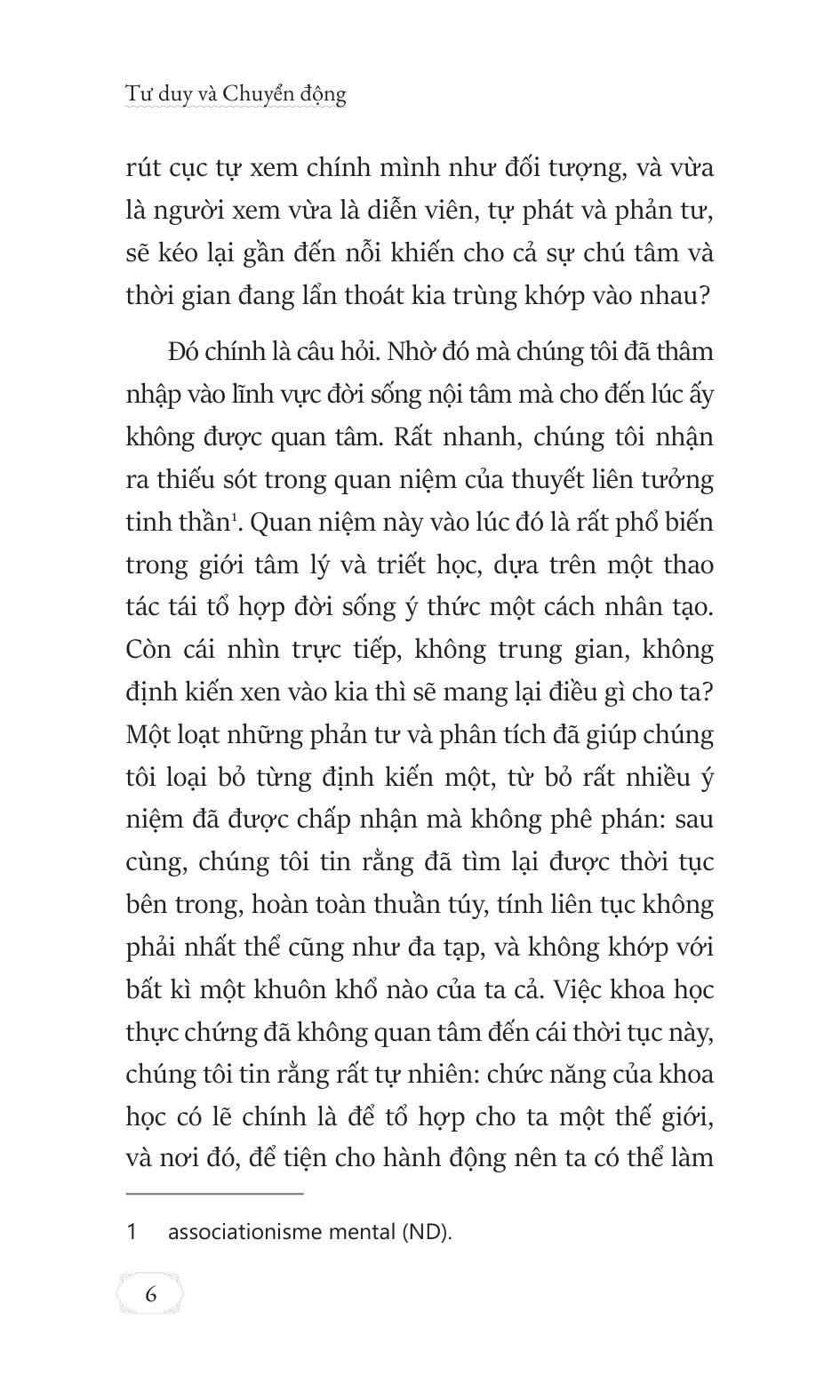 Tư Duy Và Chuyển Động - La Pensée Et Le Mouvant - Bìa Cứng - Ảnh 14