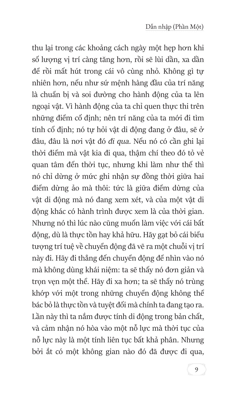 Tư Duy Và Chuyển Động - La Pensée Et Le Mouvant - Bìa Cứng - Ảnh 17