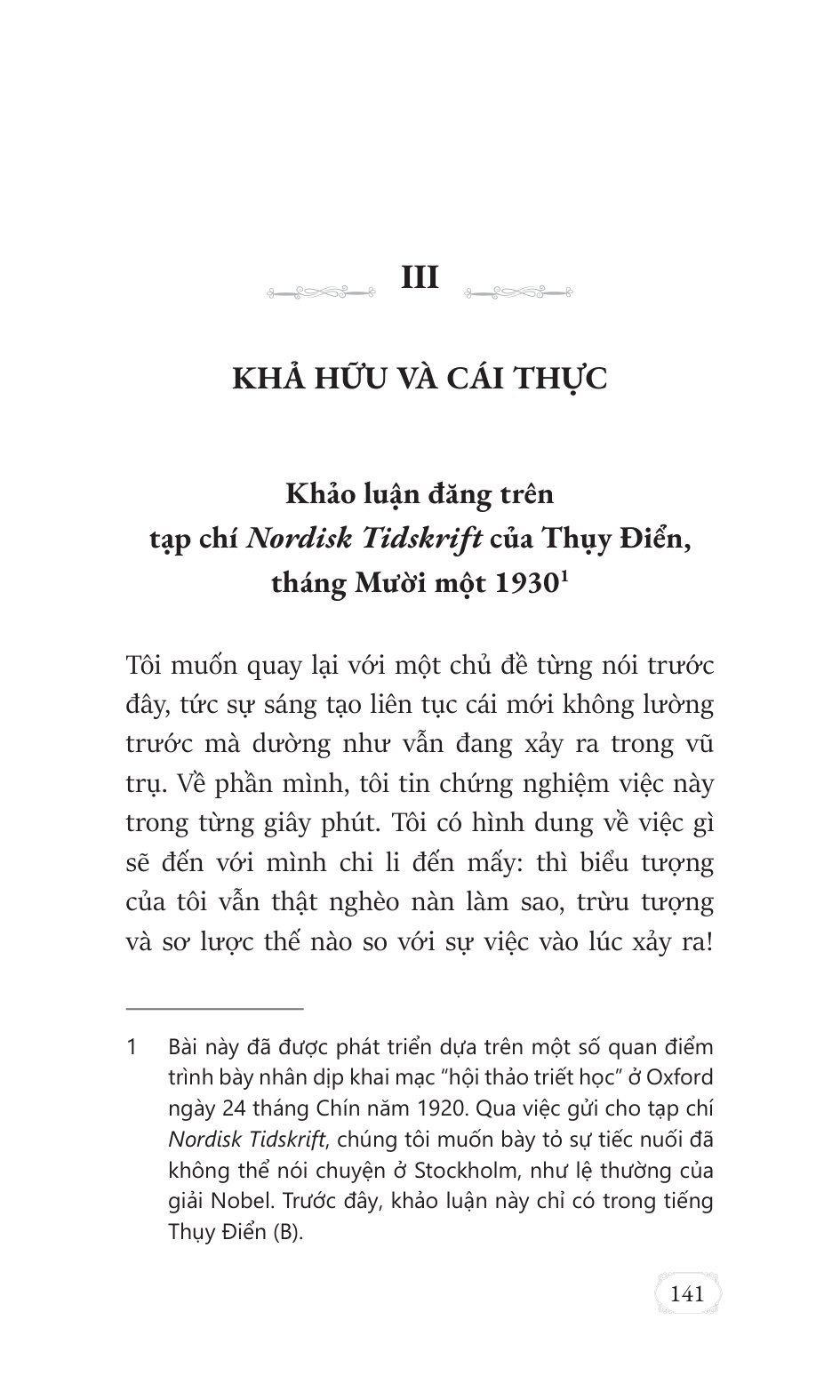 Tư Duy Và Chuyển Động - La Pensée Et Le Mouvant - Bìa Cứng - Ảnh 20