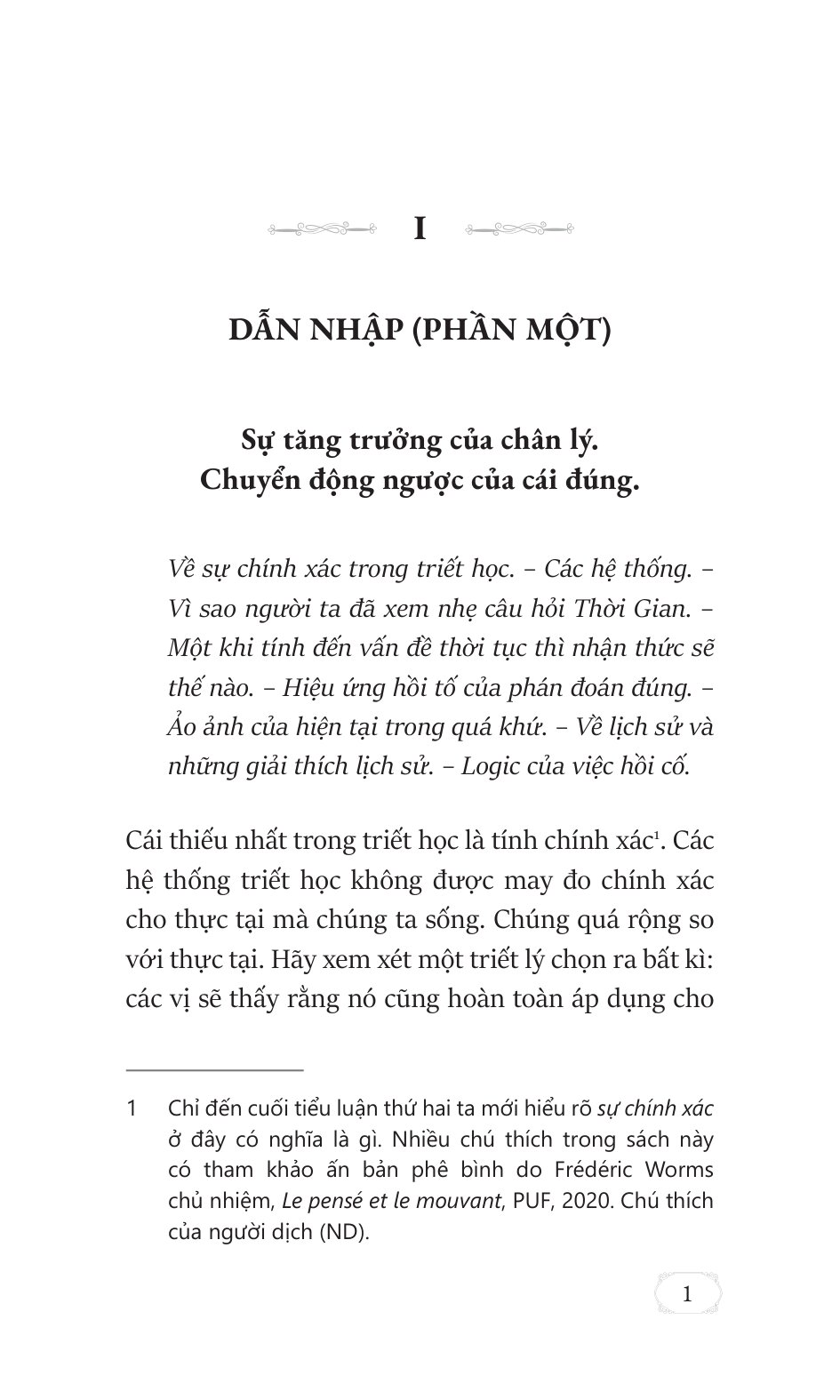 Tư Duy Và Chuyển Động - La Pensée Et Le Mouvant - Bìa Cứng - Ảnh 9