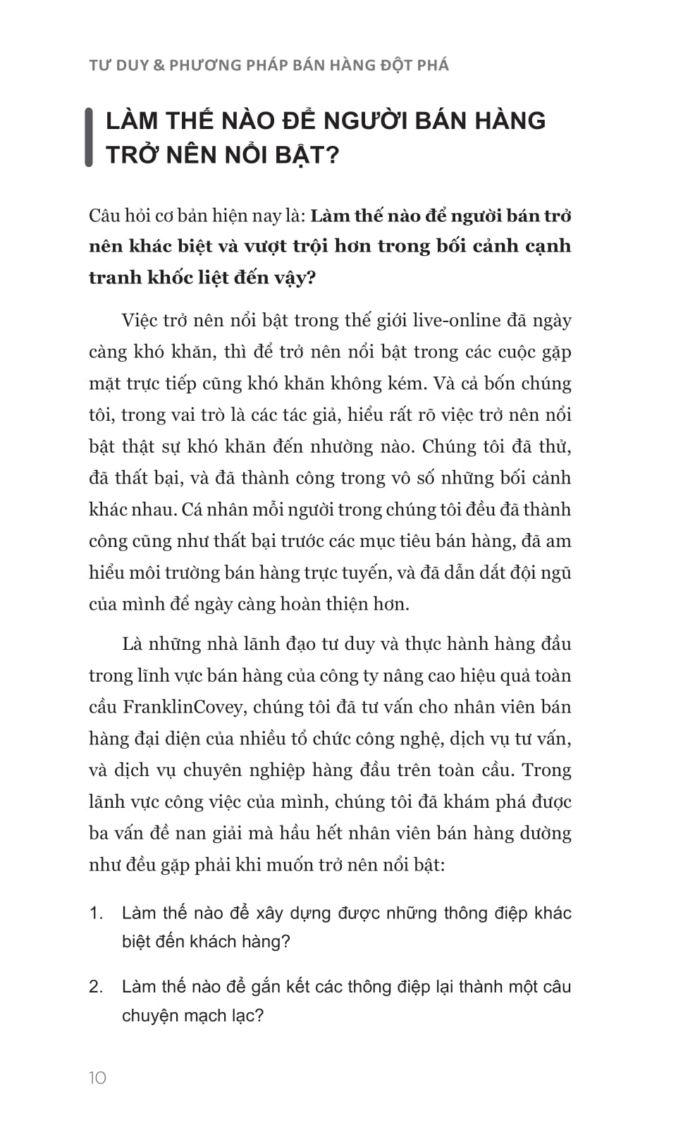 Tư Duy Và Phương Pháp Bán Hàng Đột Phá - Strikingly Different Selling - Ảnh 11