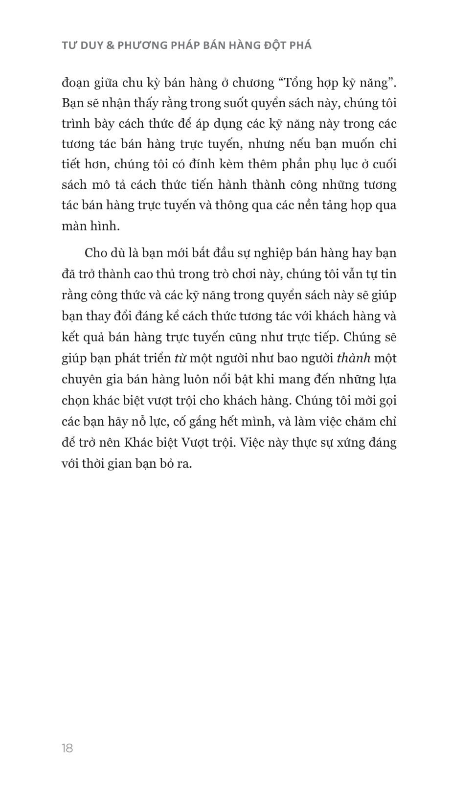 Tư Duy Và Phương Pháp Bán Hàng Đột Phá - Strikingly Different Selling - Ảnh 19