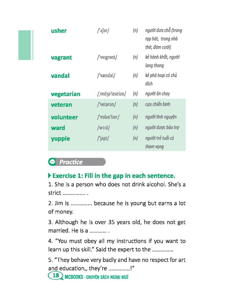 tự học 2000 từ vựng tiếng anh theo chủ đề (tái bản) - Ảnh 20