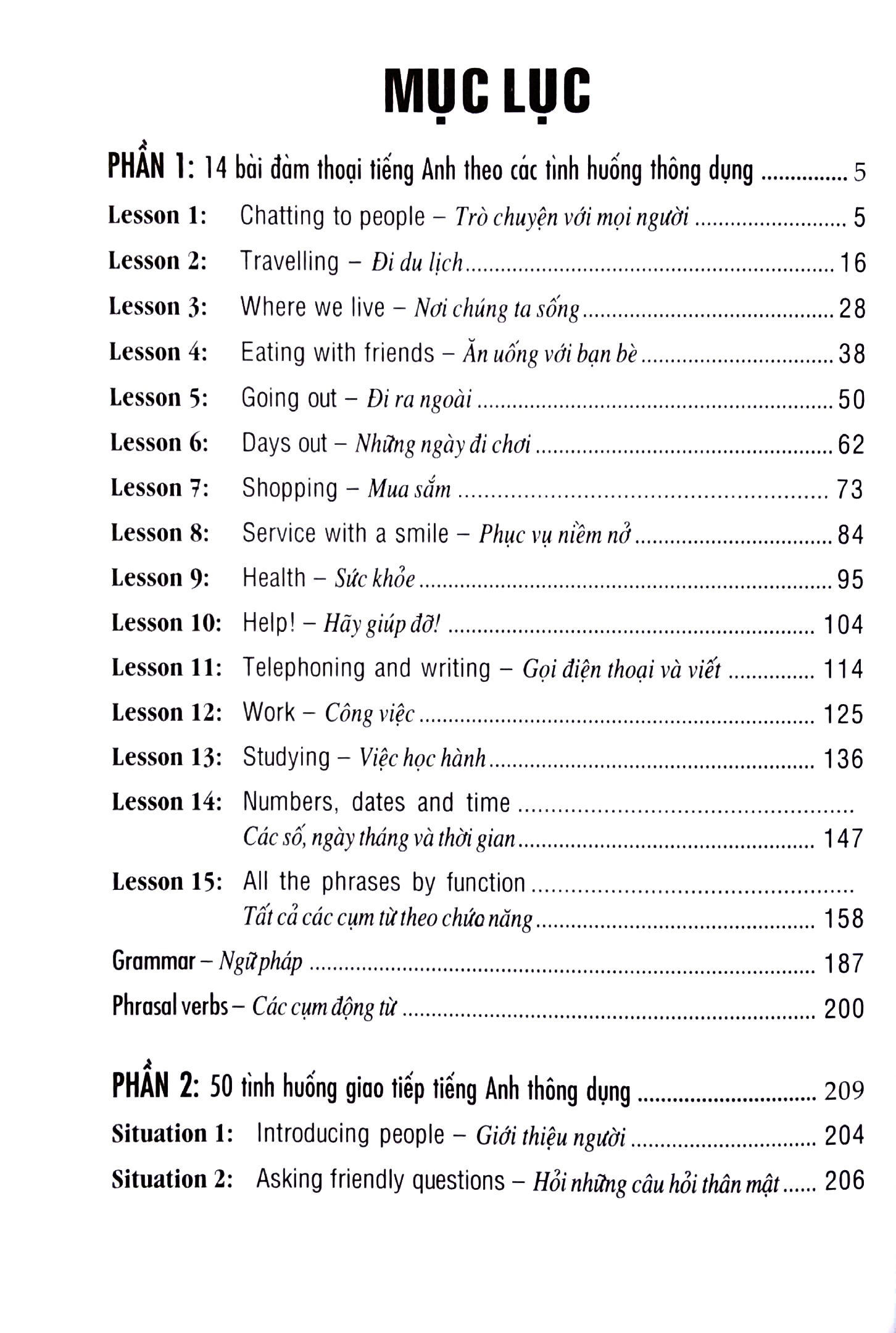 tự học 2500 câu giao tiếp tiếng anh căn bản trong 30 ngày - Ảnh 4