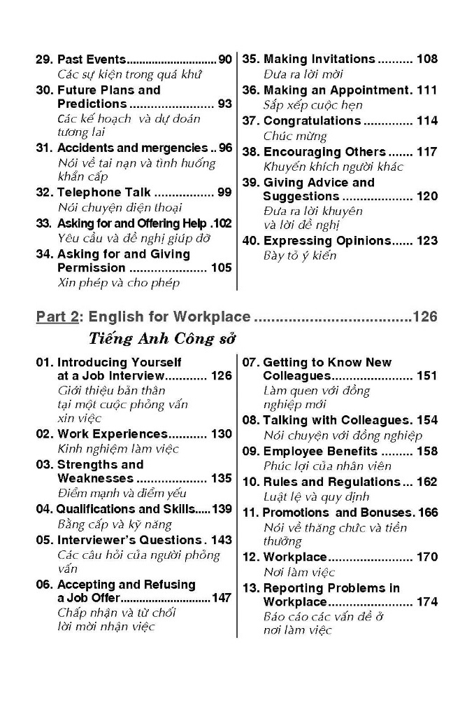 tự học 3000 câu giao tiếp tiếng anh cơ bản - Ảnh 4