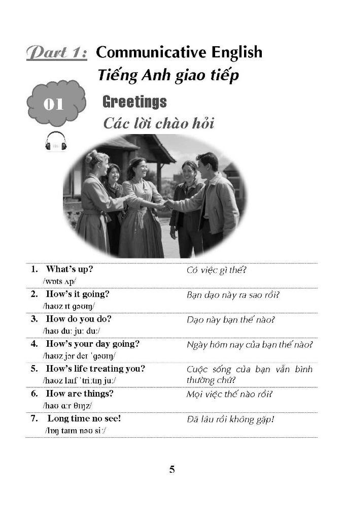 tự học 3000 câu giao tiếp tiếng anh cơ bản - Ảnh 8