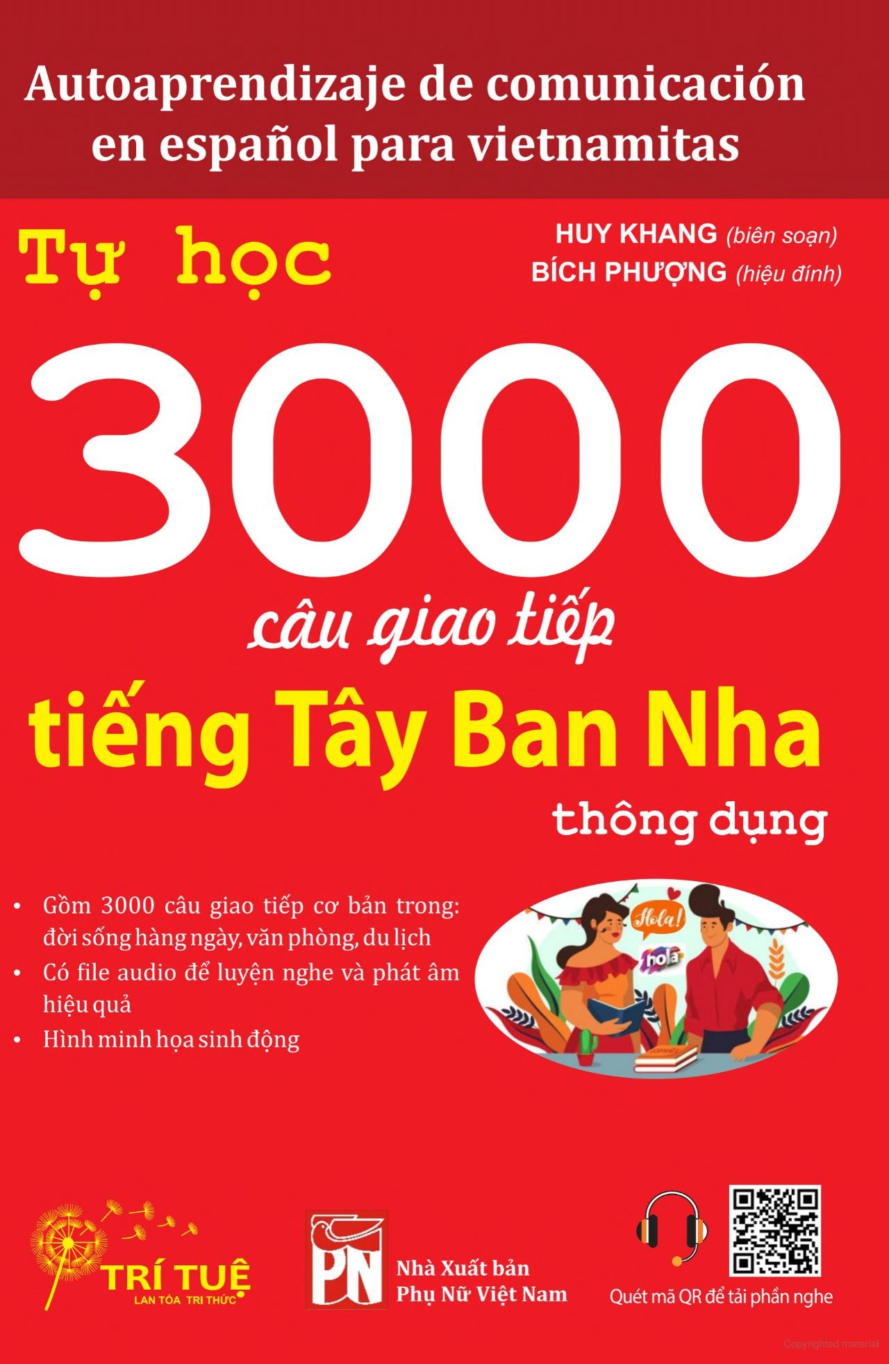 Tự Học 3000 Câu Giao Tiếp Tiếng Tây Ban Nha Thông Dụng - Ảnh 2