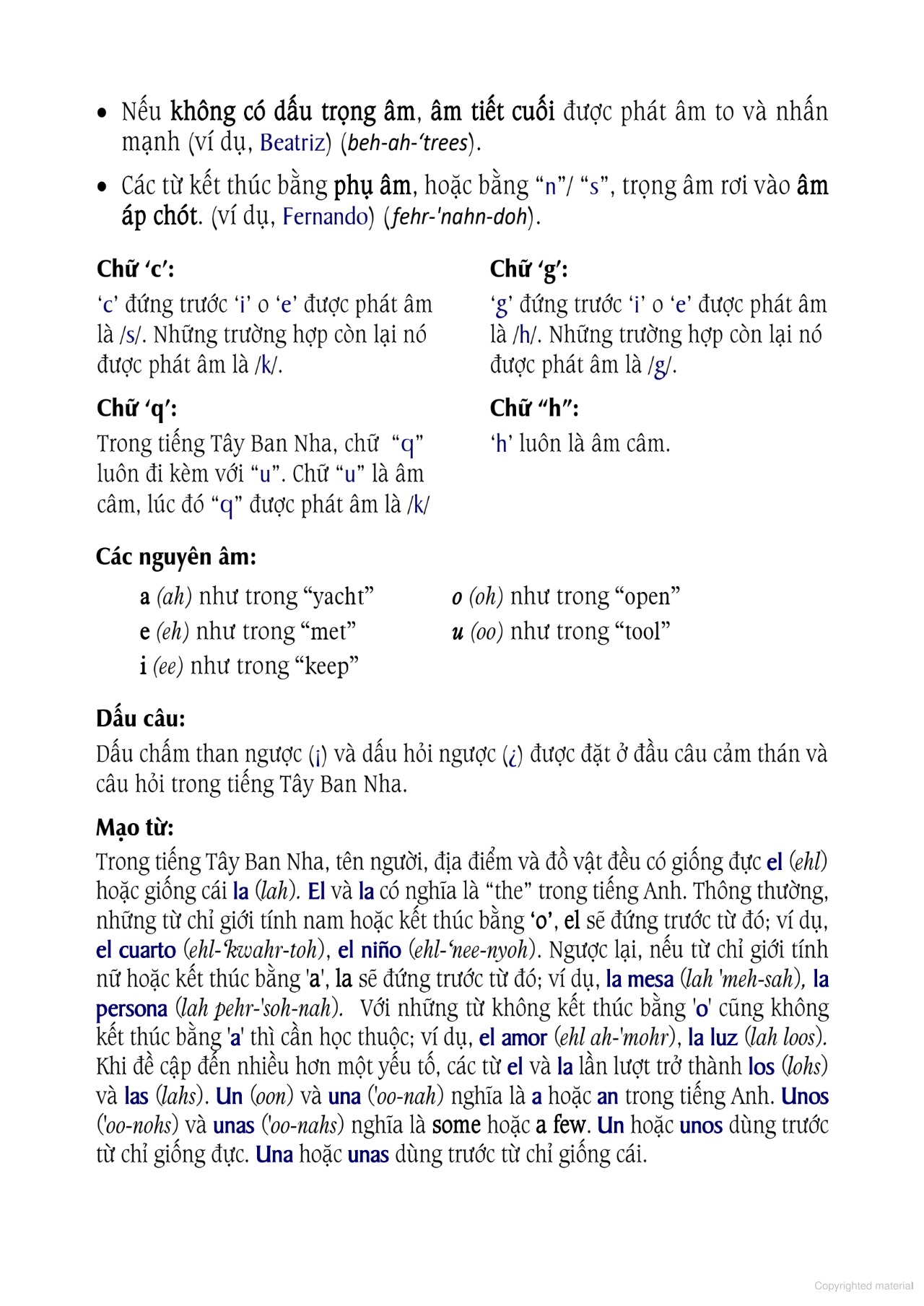 Tự Học 3000 Câu Giao Tiếp Tiếng Tây Ban Nha Thông Dụng - Ảnh 6