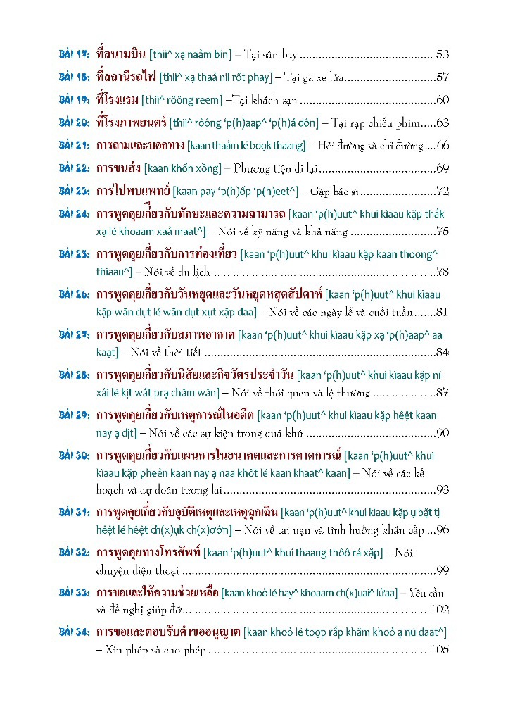 tự học 3000 câu giao tiếp tiếng thái - Ảnh 4