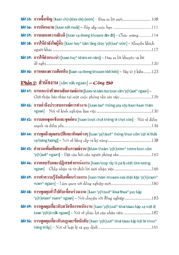 tự học 3000 câu giao tiếp tiếng thái - Ảnh 5