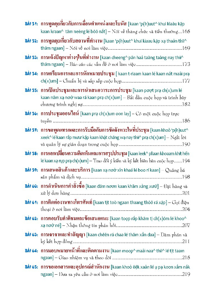 tự học 3000 câu giao tiếp tiếng thái - Ảnh 6