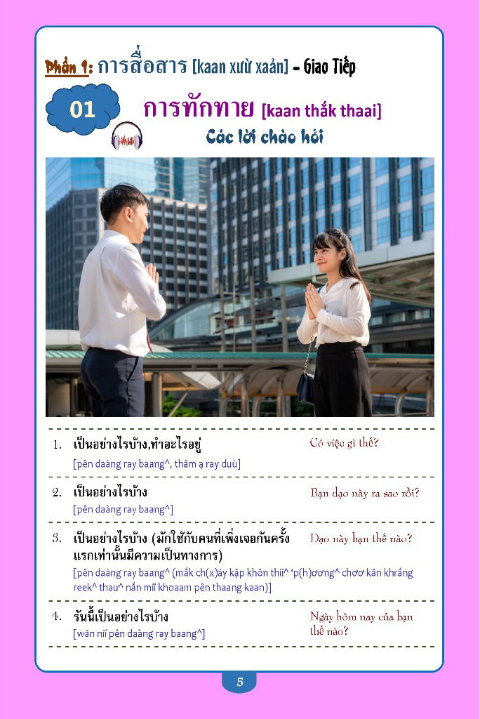 tự học 3000 câu giao tiếp tiếng thái - Ảnh 9