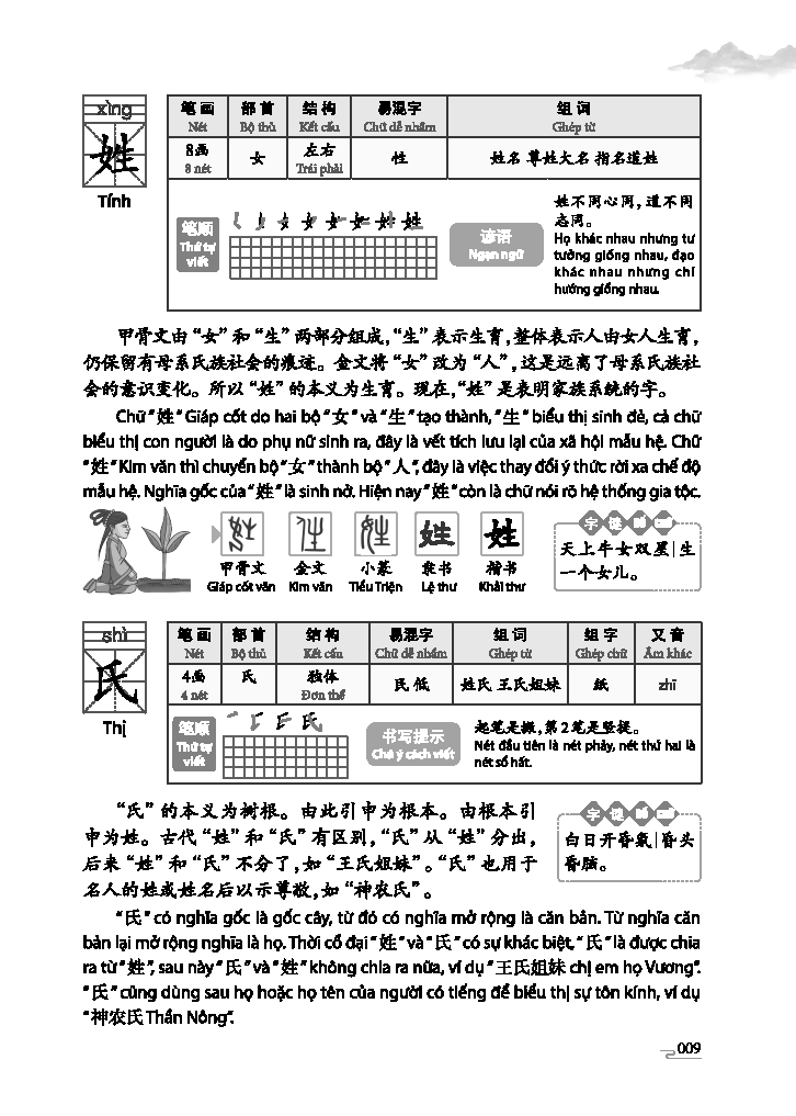 tự học 3500 chữ hán - sơ cấp - quyển hạ - Ảnh 7