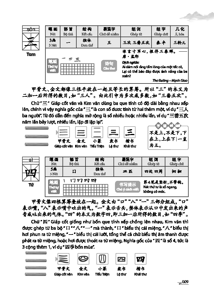 tự học 3500 chữ hán - sơ cấp - quyển thượng - Ảnh 6