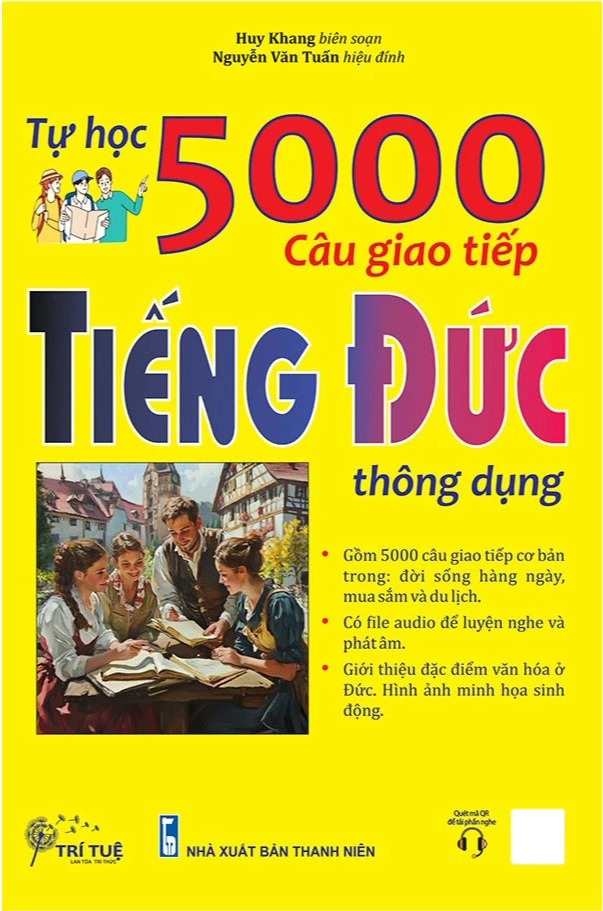 tự học 5000 câu giao tiếp tiếng đức thông dụng - Ảnh 2