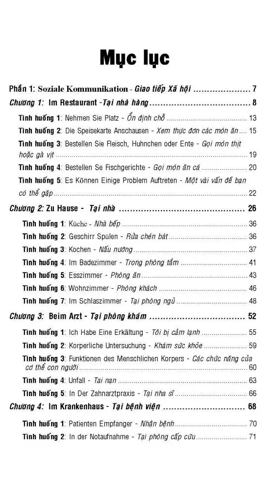 tự học 5000 câu giao tiếp tiếng đức thông dụng - Ảnh 3