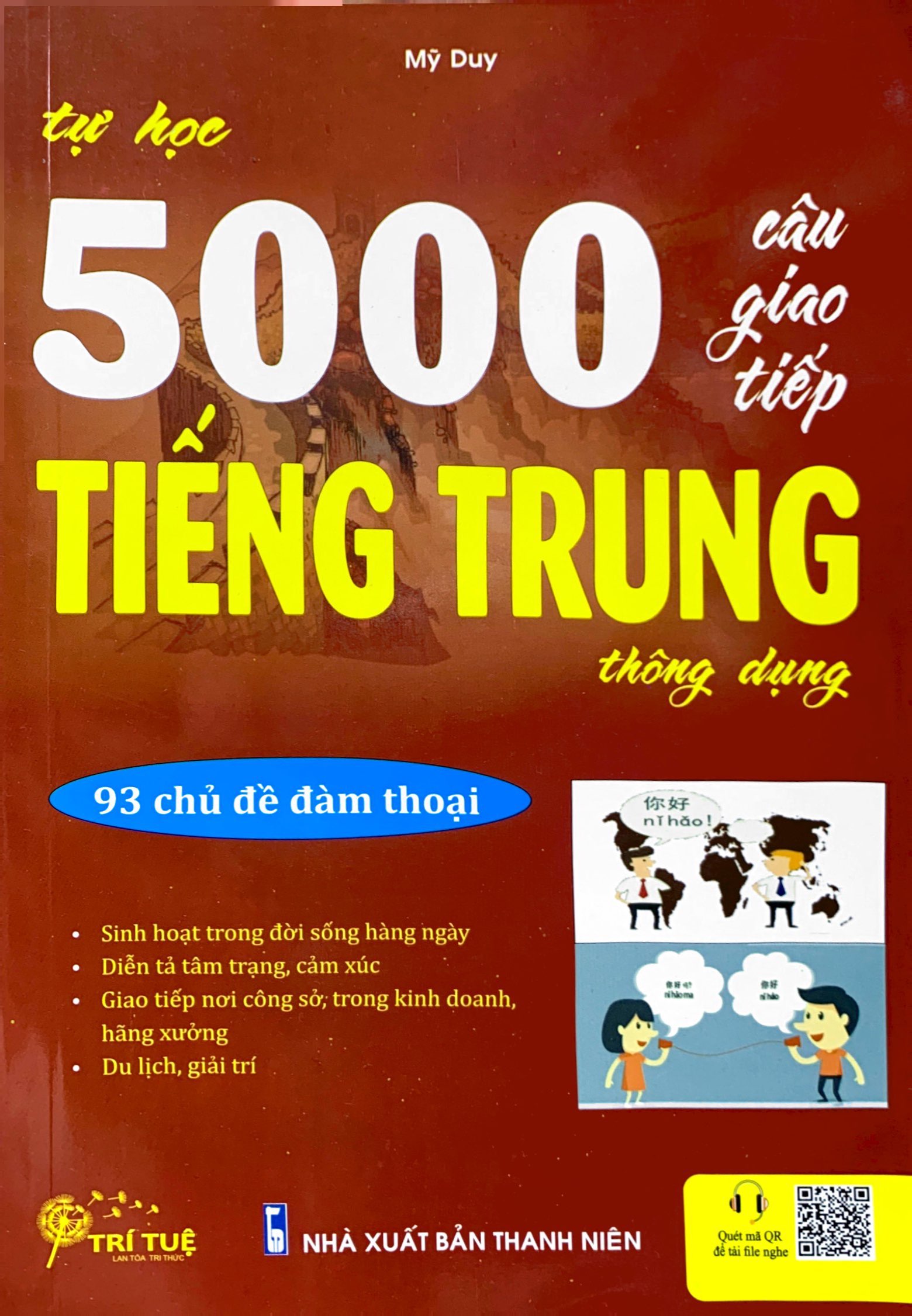 tự học 5000 câu giao tiếp tiếng trung thông dụng - Ảnh 3