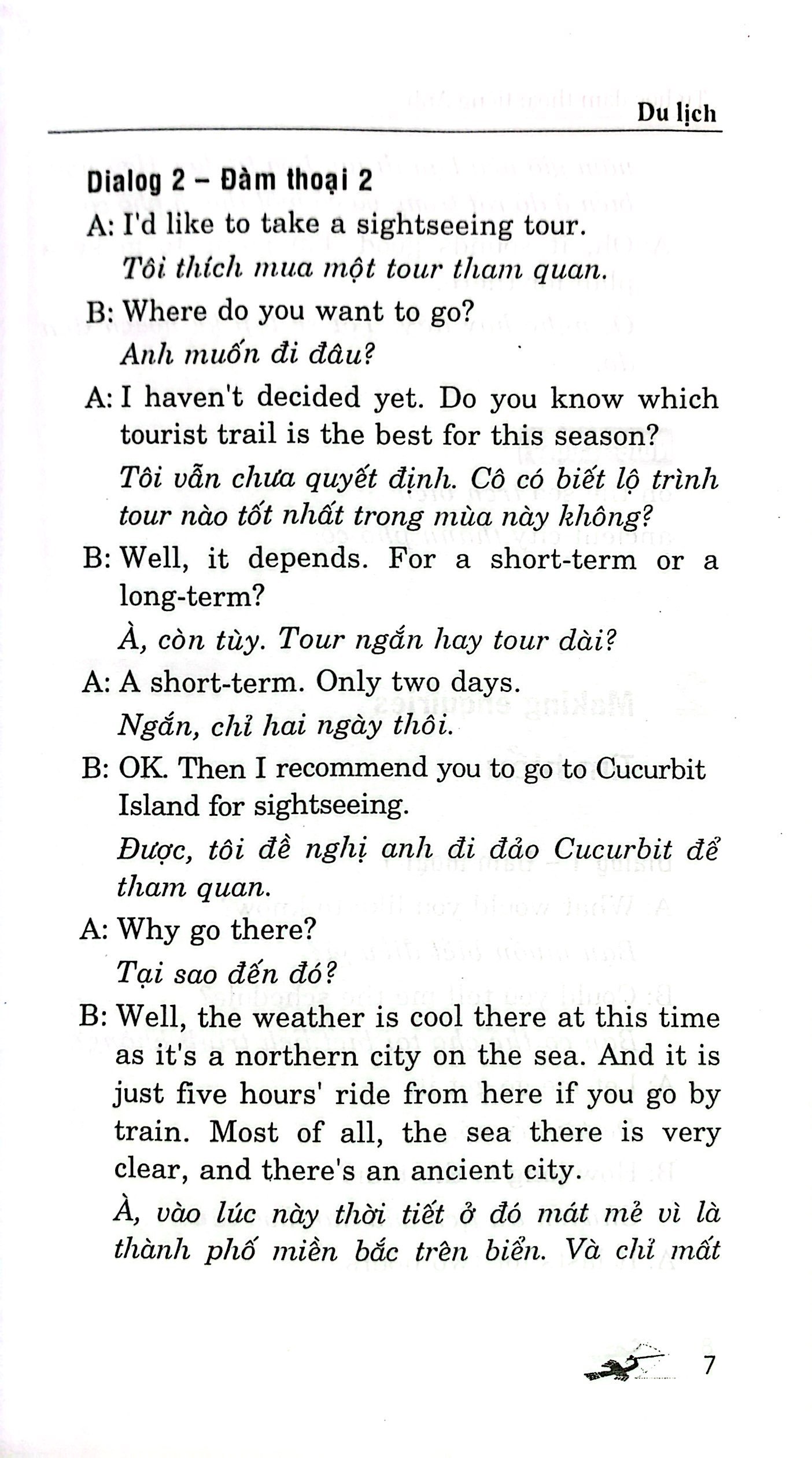 tự học đàm thoại tiếng anh - du lịch (tái bản) - Ảnh 7