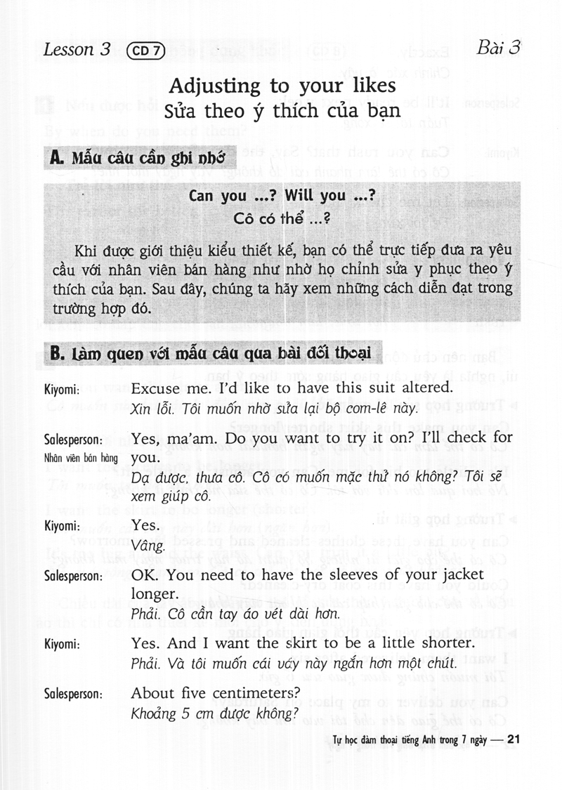 tự học đàm thoại tiếng anh trong 7 ngày (kèm cd) - Ảnh 17
