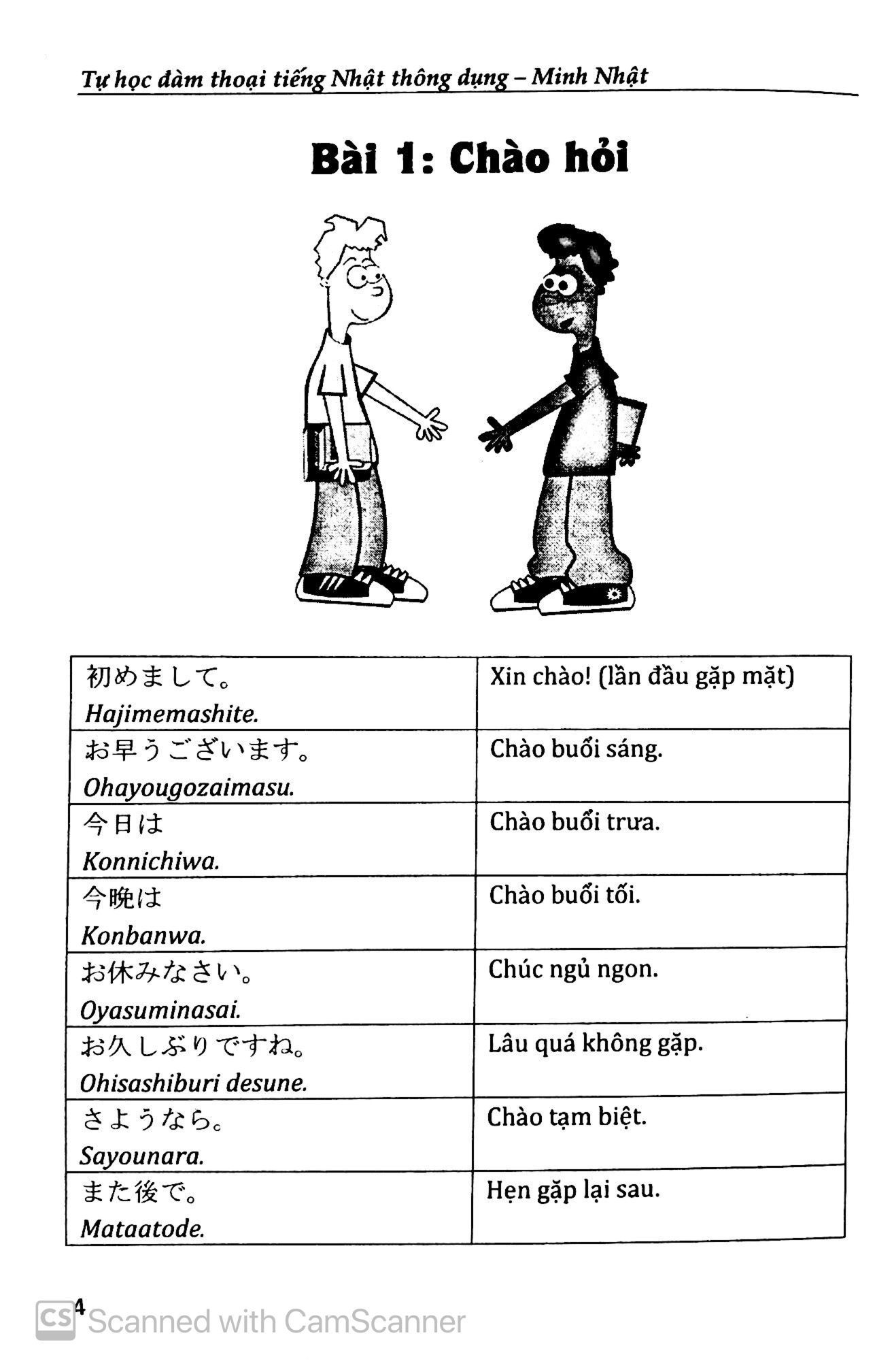 tự học đàm thoại tiếng nhật thông dụng - Ảnh 5