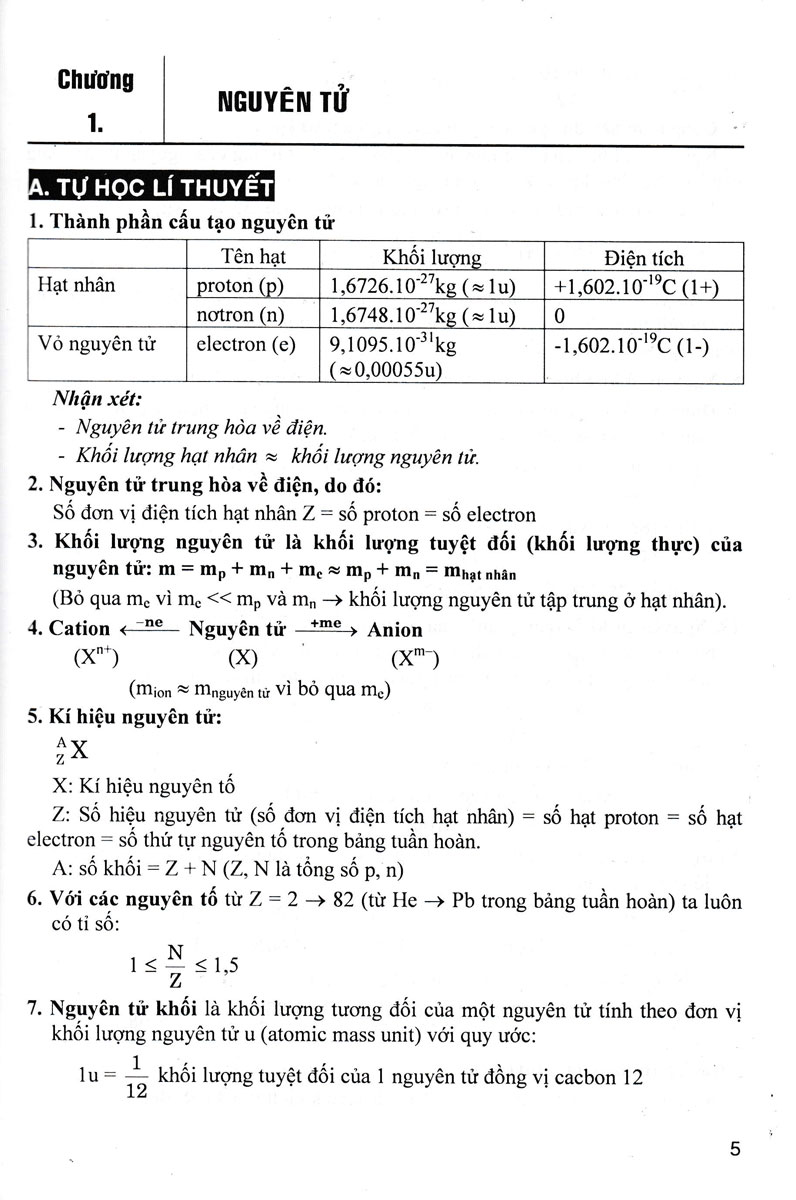 tự học giỏi hoá 10 (dùng chung cho các bộ sgk hiện hành) - Ảnh 6