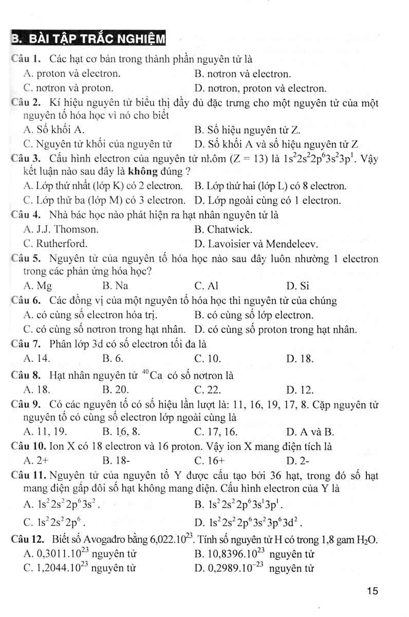 tự học giỏi hoá 10 (dùng chung cho các bộ sgk hiện hành) - Ảnh 8