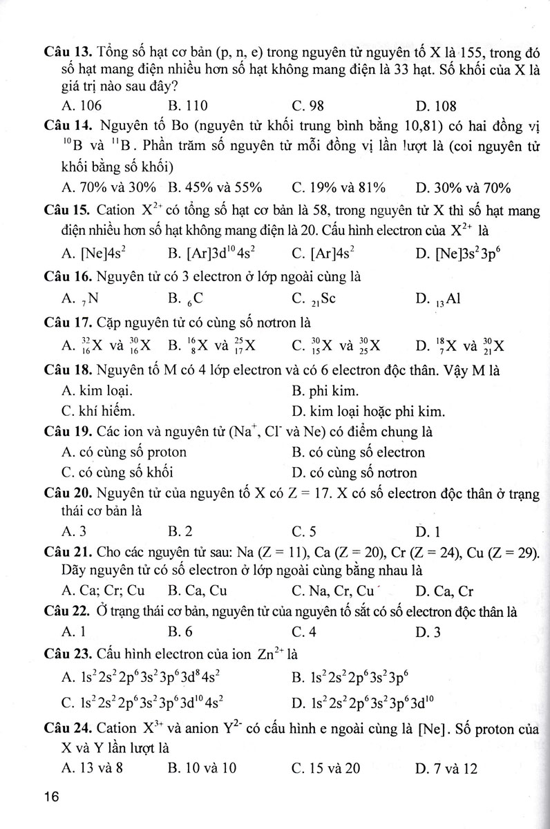 tự học giỏi hoá 10 (dùng chung cho các bộ sgk hiện hành) - Ảnh 9