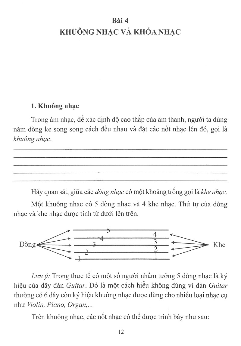 Tự Học Nhạc Lý Cơ Bản - Ảnh 12