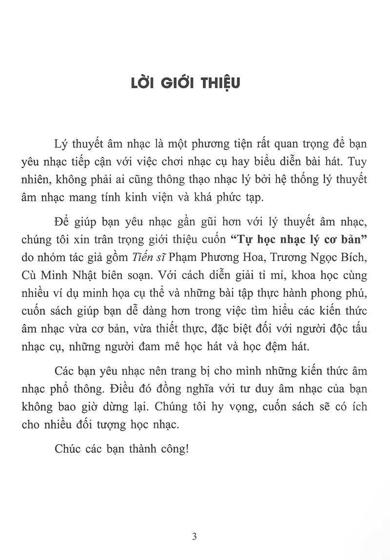 Tự Học Nhạc Lý Cơ Bản - Ảnh 3