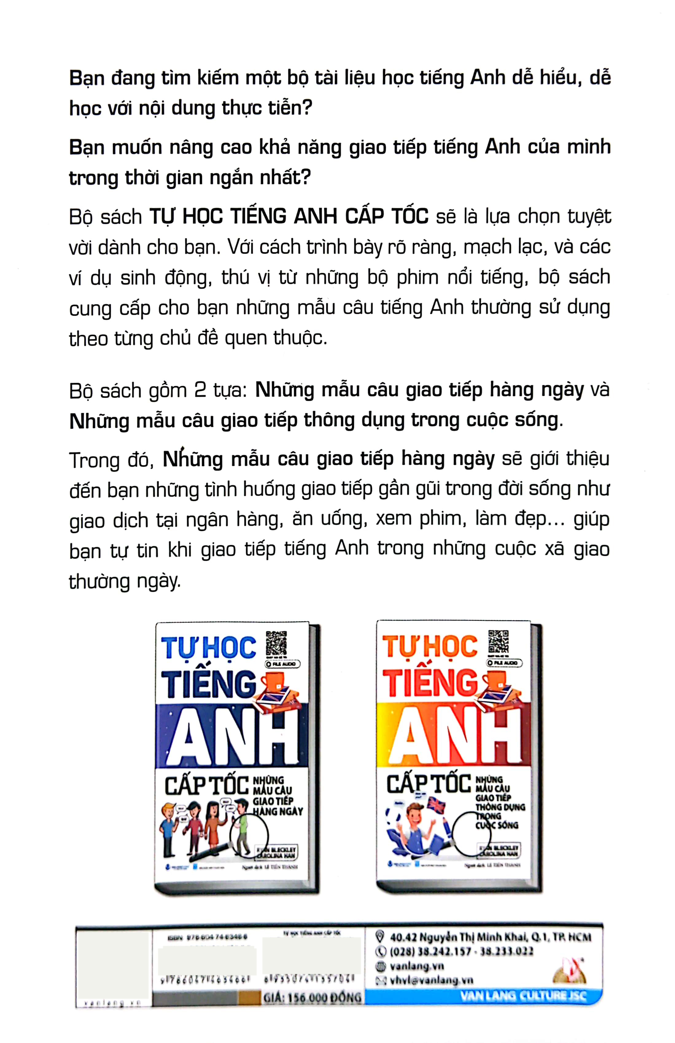 tự học tiếng anh cấp tốc - những mẫu câu giao tiếp hàng ngày (tái bản 2024) - Ảnh 11