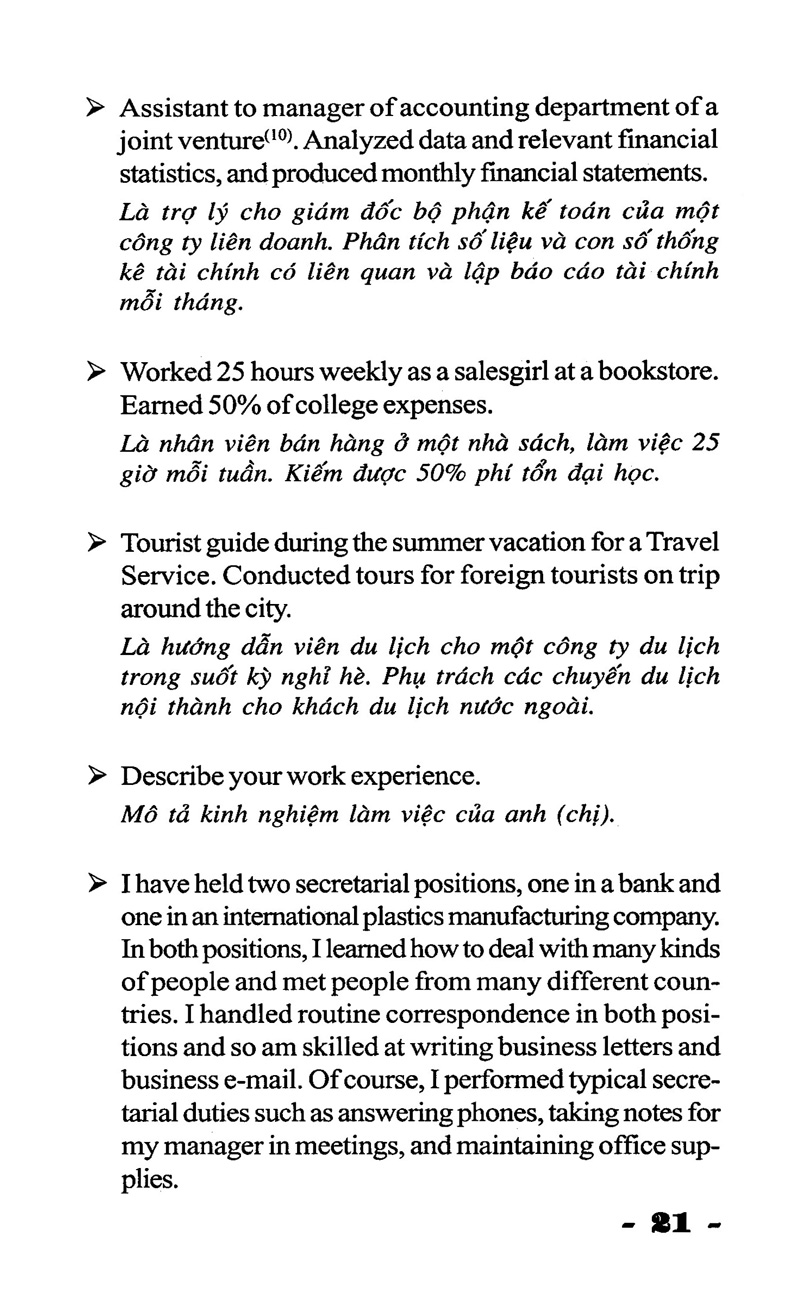 tự học tiếng anh dành cho các nhân viên làm việc trong công ty nước ngoài (kèm cd) - Ảnh 22