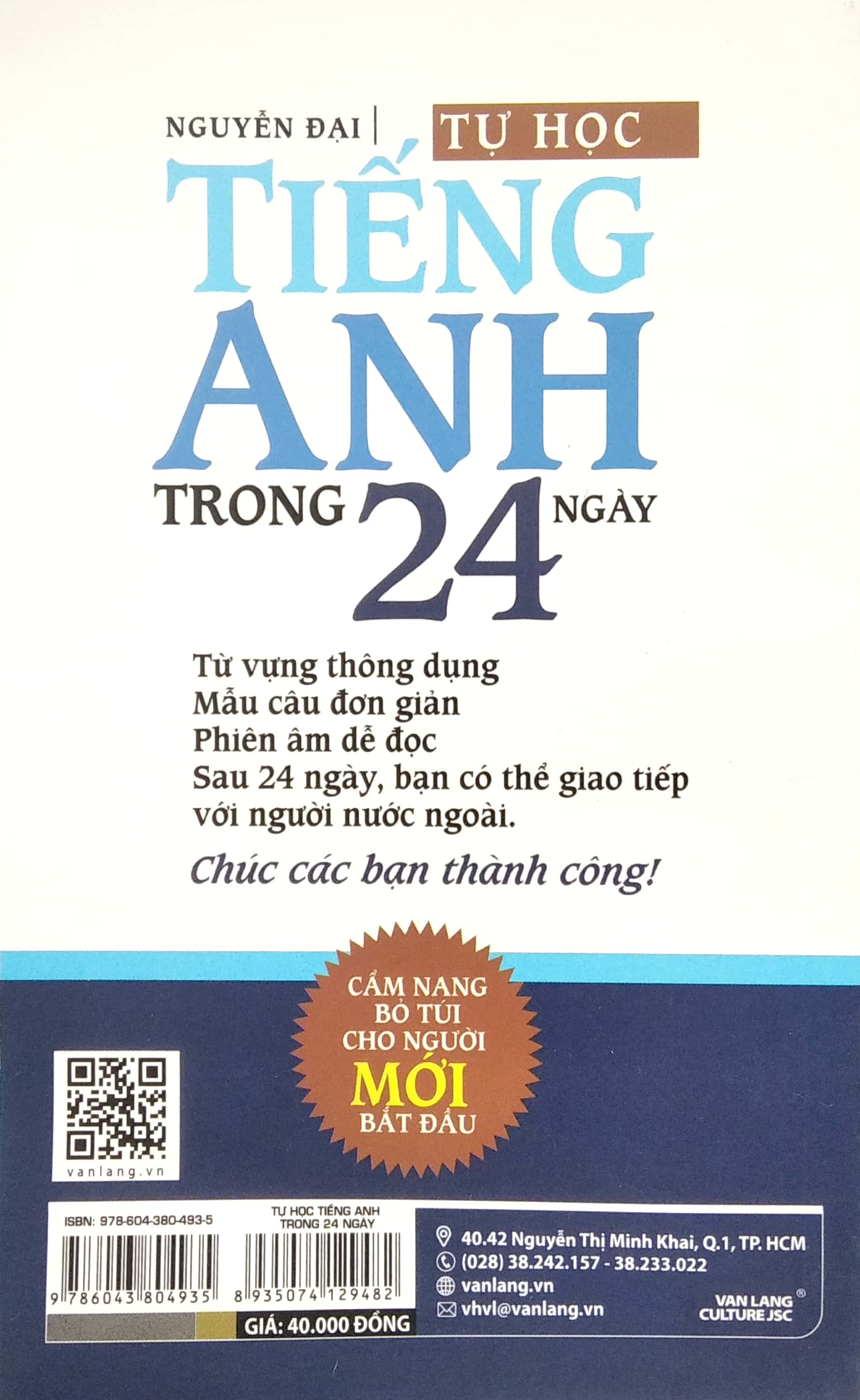 tự học tiếng anh trong 24 ngày (tái bản) - Ảnh 6
