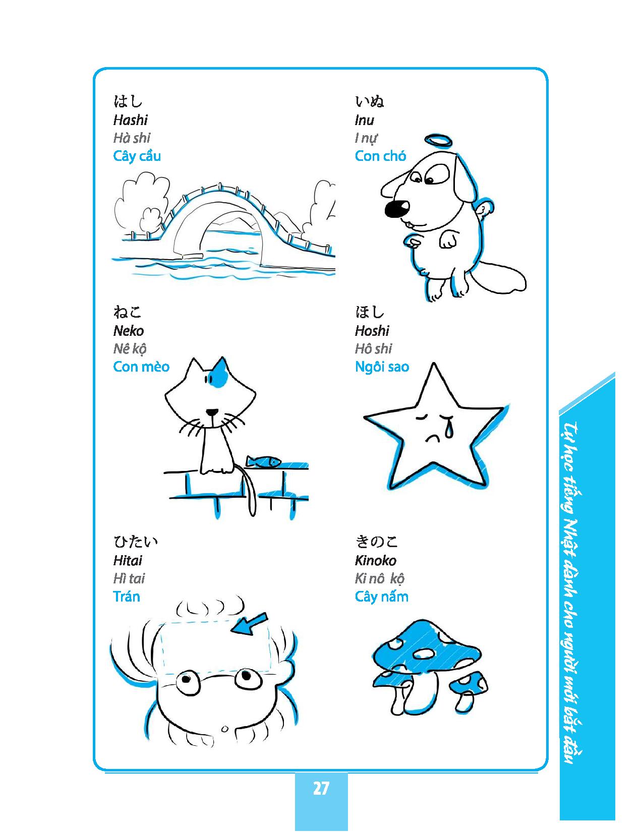 tự học tiếng nhật cho người mới bắt đầu (tái bản 2018) - Ảnh 19