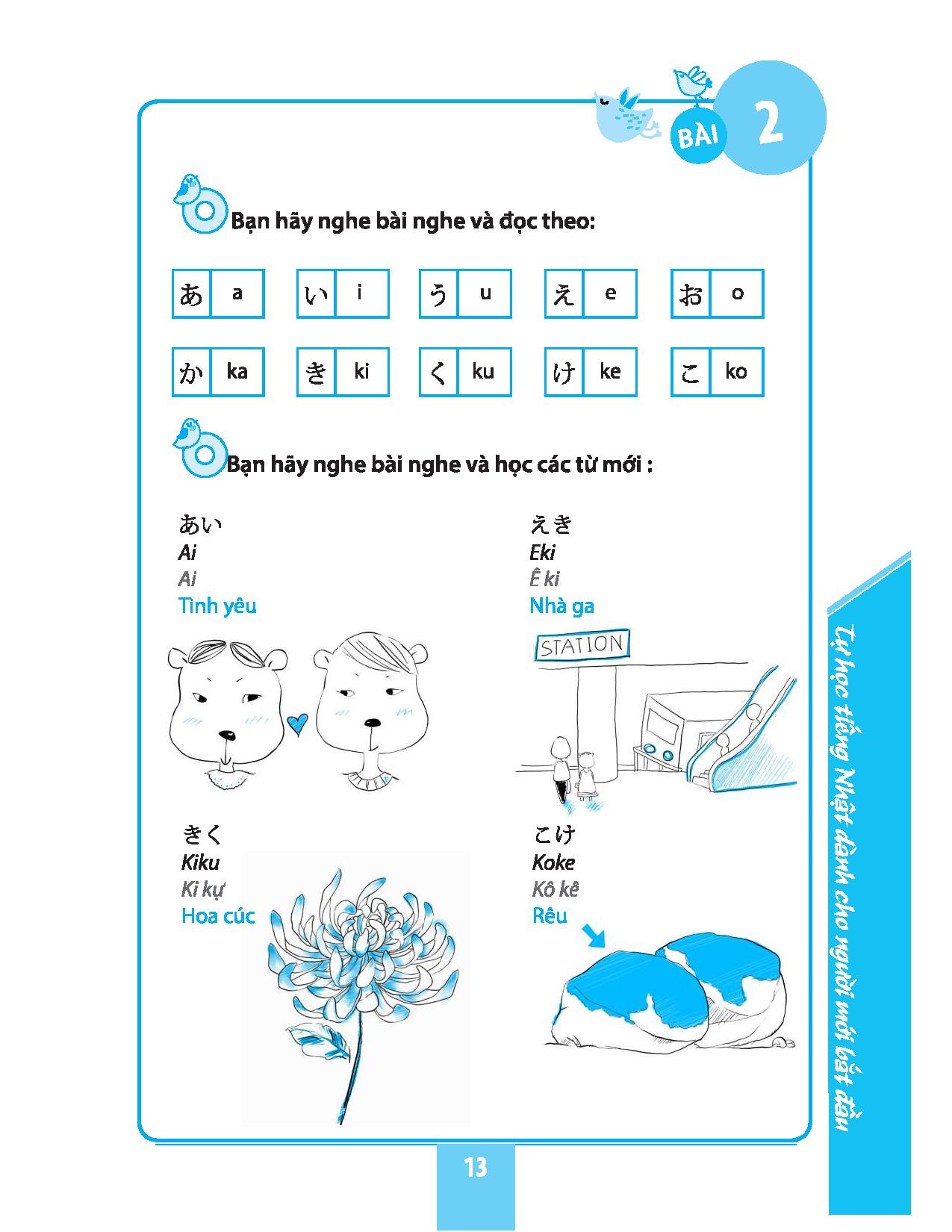 tự học tiếng nhật cho người mới bắt đầu (tái bản 2018) - Ảnh 5