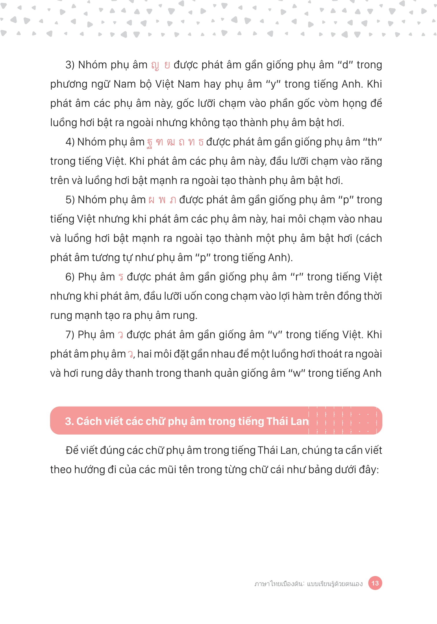 tự học tiếng thái lan cho người mới bắt đầu - Ảnh 12