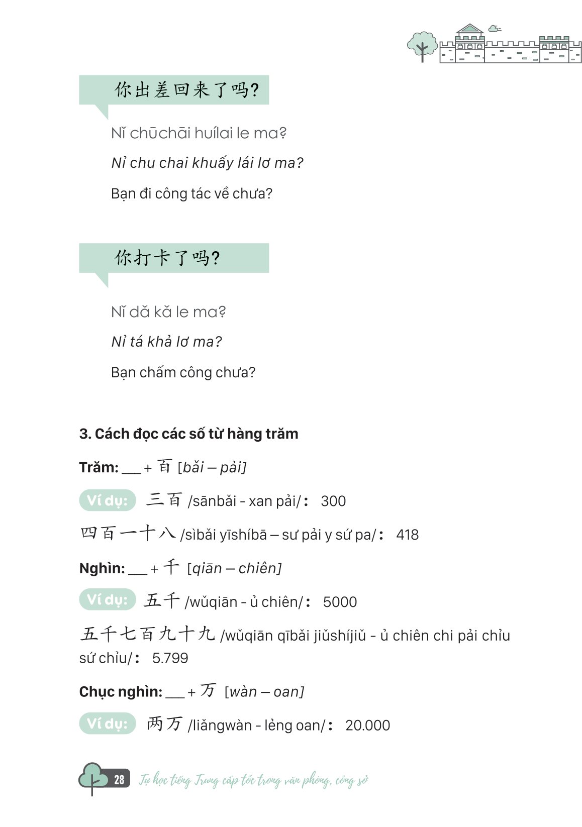 tự học tiếng trung cấp tốc trong văn phòng, công sở - Ảnh 12