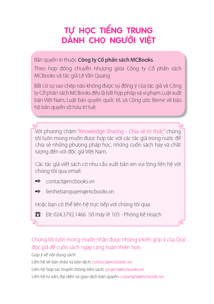 tự học tiếng trung dành cho người việt (tái bản 2023) - Ảnh 3