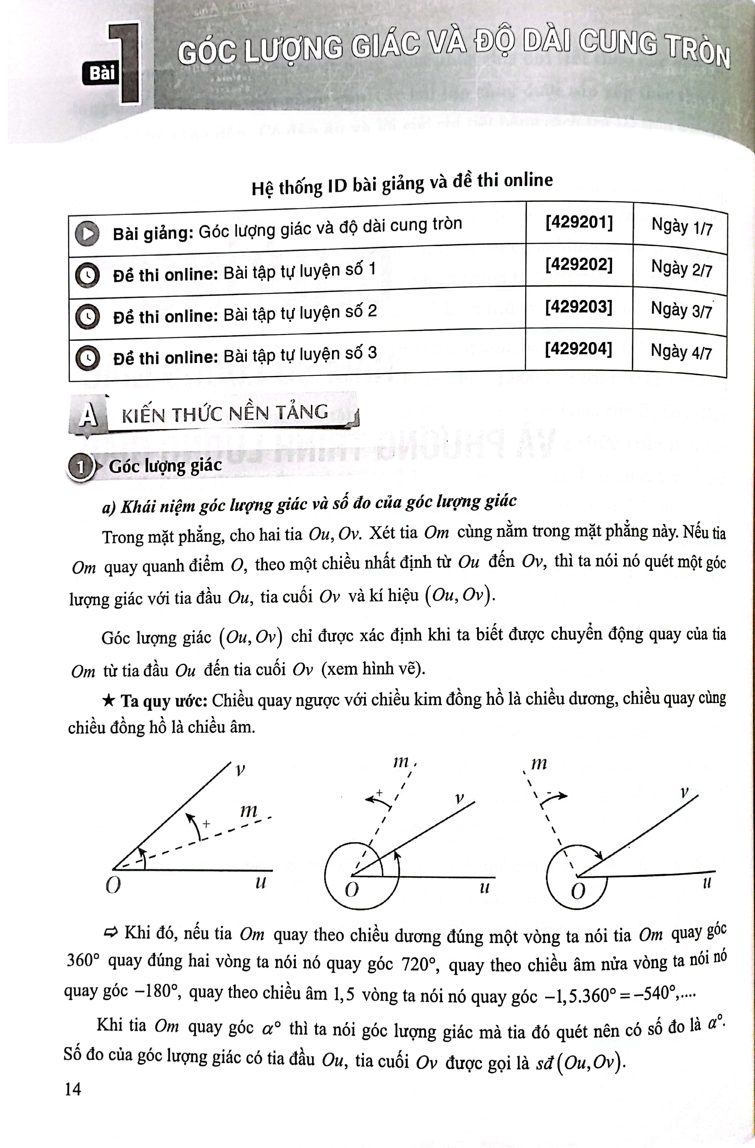 tự học toán học 11 - tập 1 (theo chương trình sách giáo khoa mới) - Ảnh 5