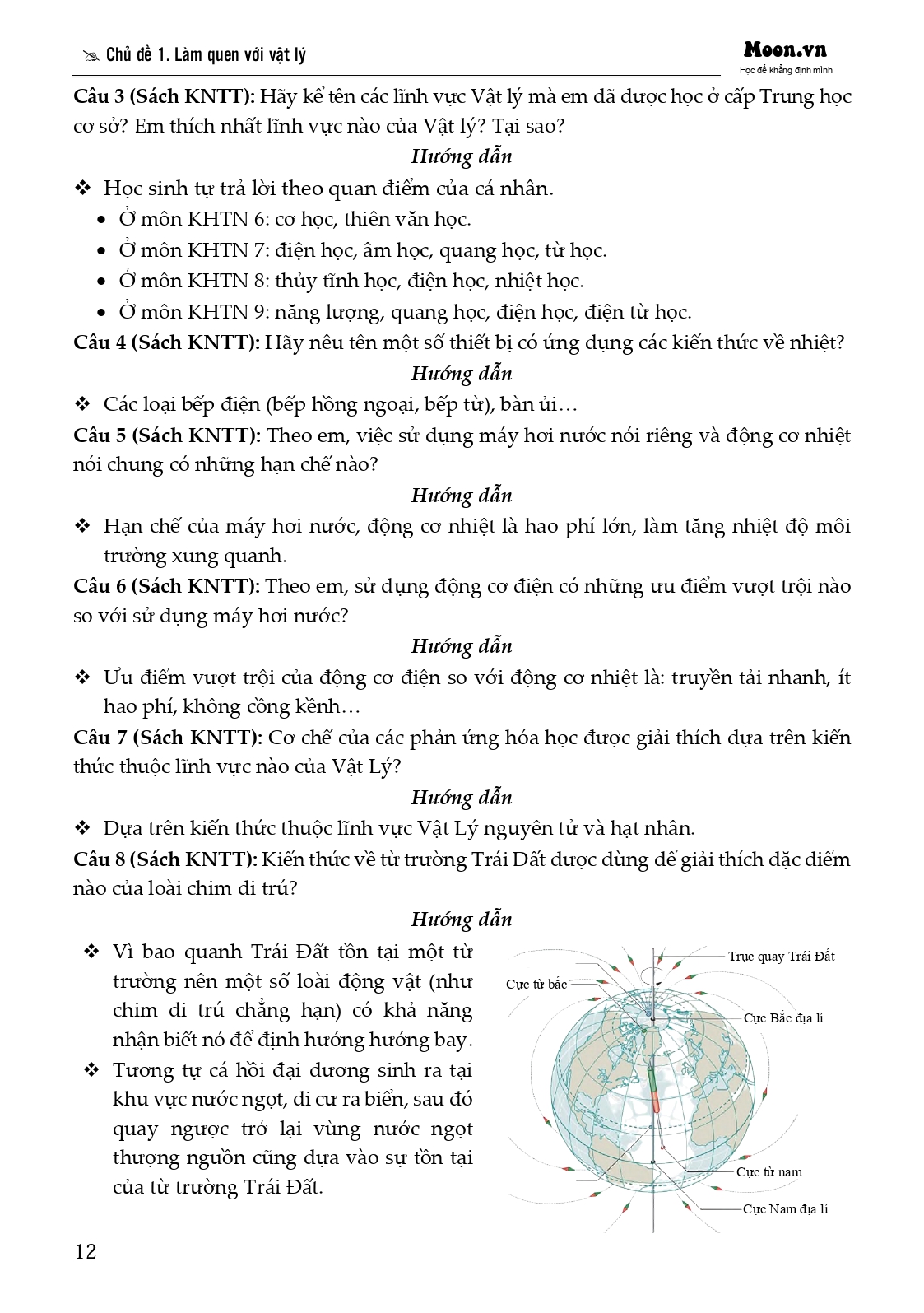 tự học vật lí lớp 10 - tập 1 (theo chương trình sgk mới) - Ảnh 10