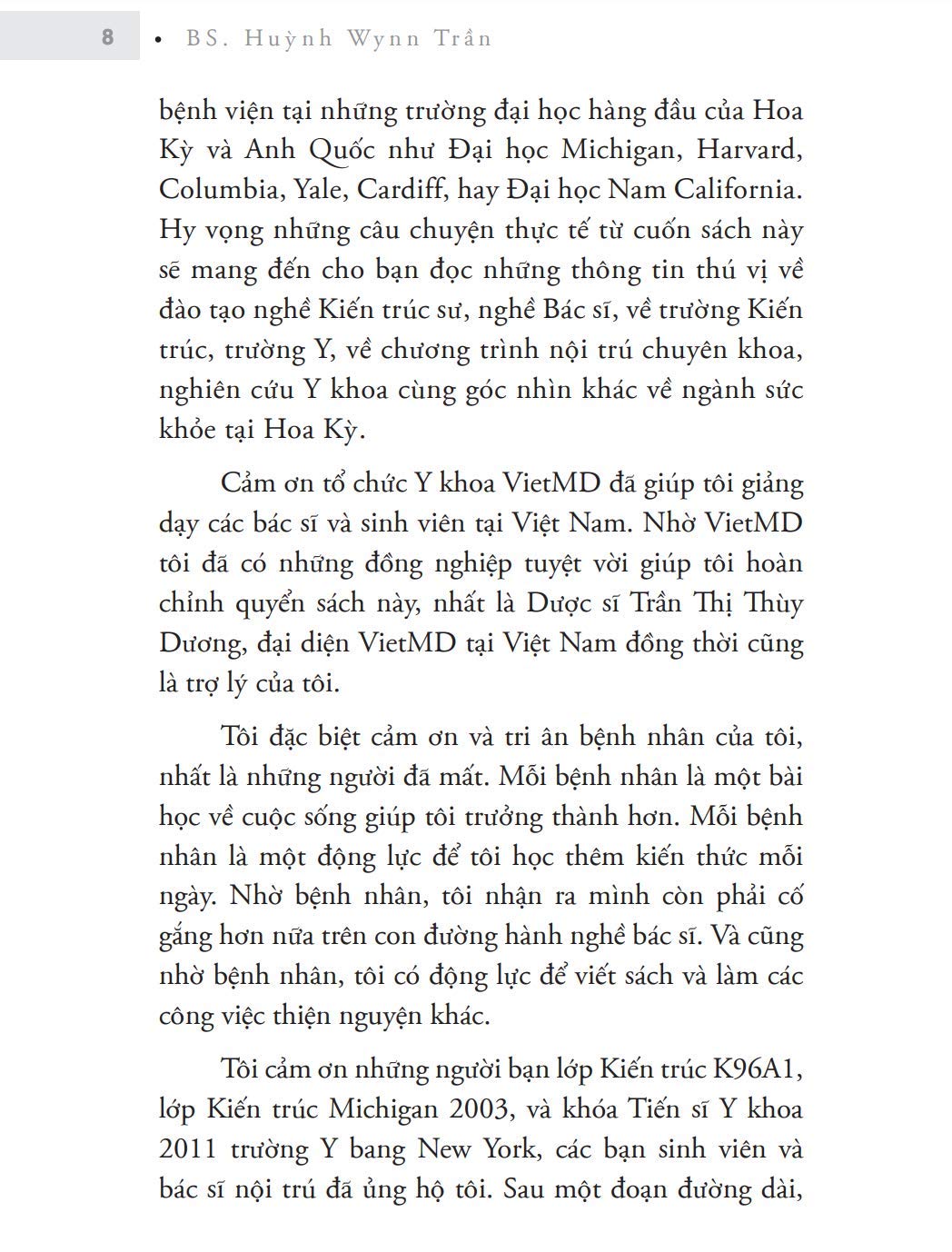 từ kiến trúc sư thành bác sĩ tại hoa kỳ - dám chọn lựa, dám thành công (tái bản 2023) - Ảnh 3