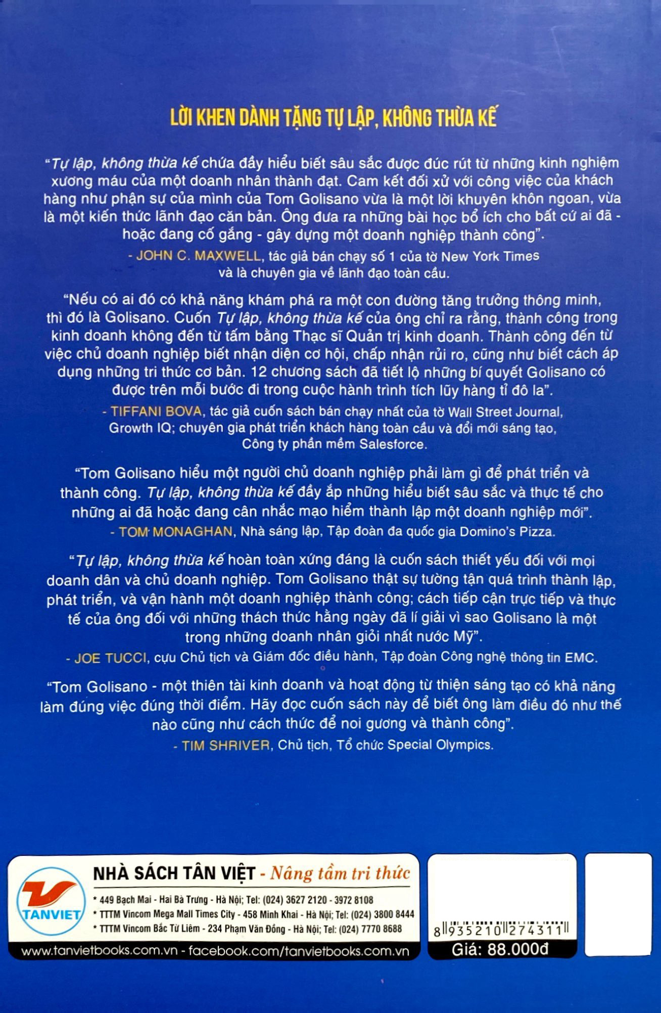 tự lập không thừa kế - cẩm nang kinh doanh tâm huyết của một tỷ phú tự thân - Ảnh 10