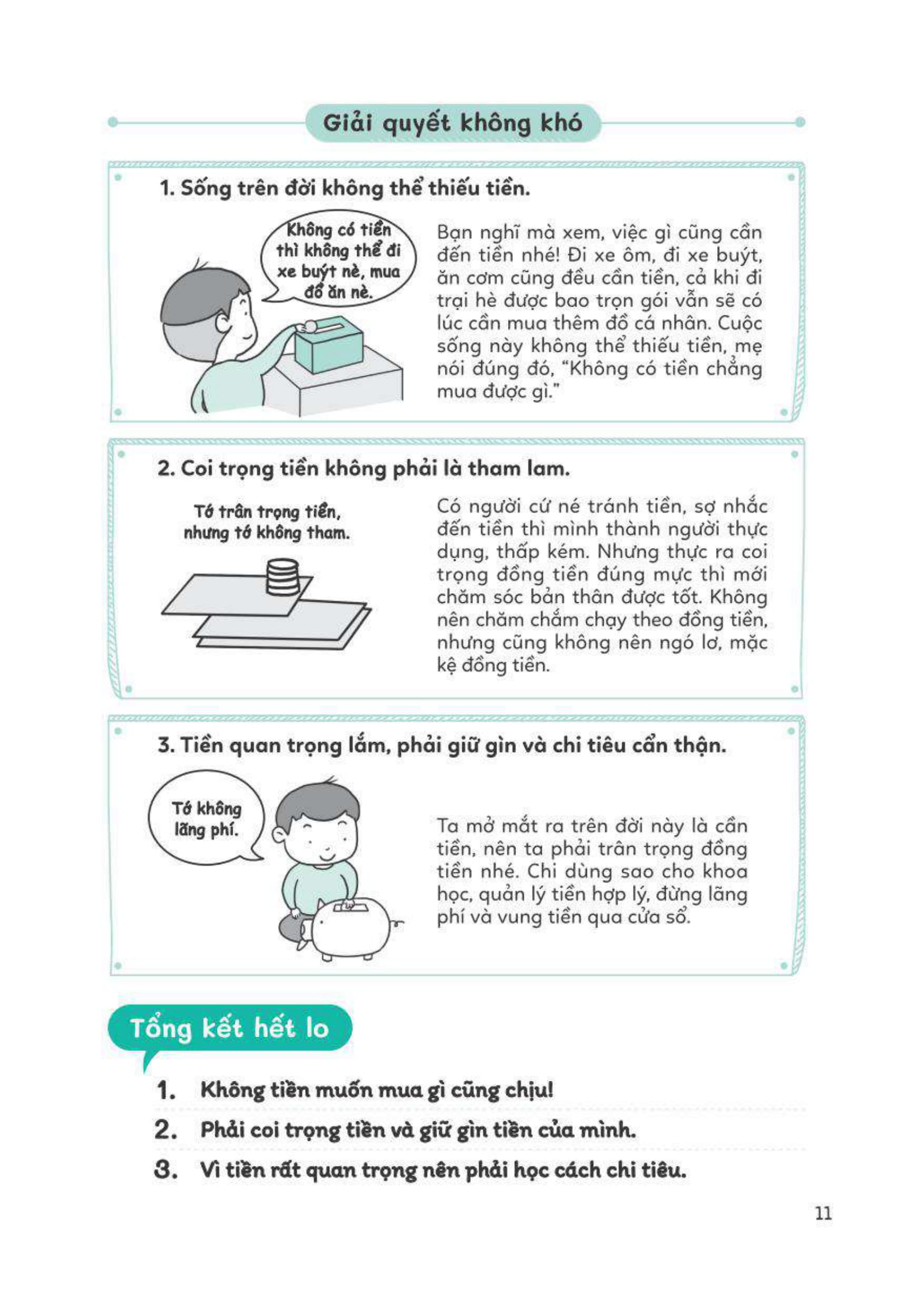 tự lập từ tiểu học - dùng tiền hợp lý - Ảnh 10