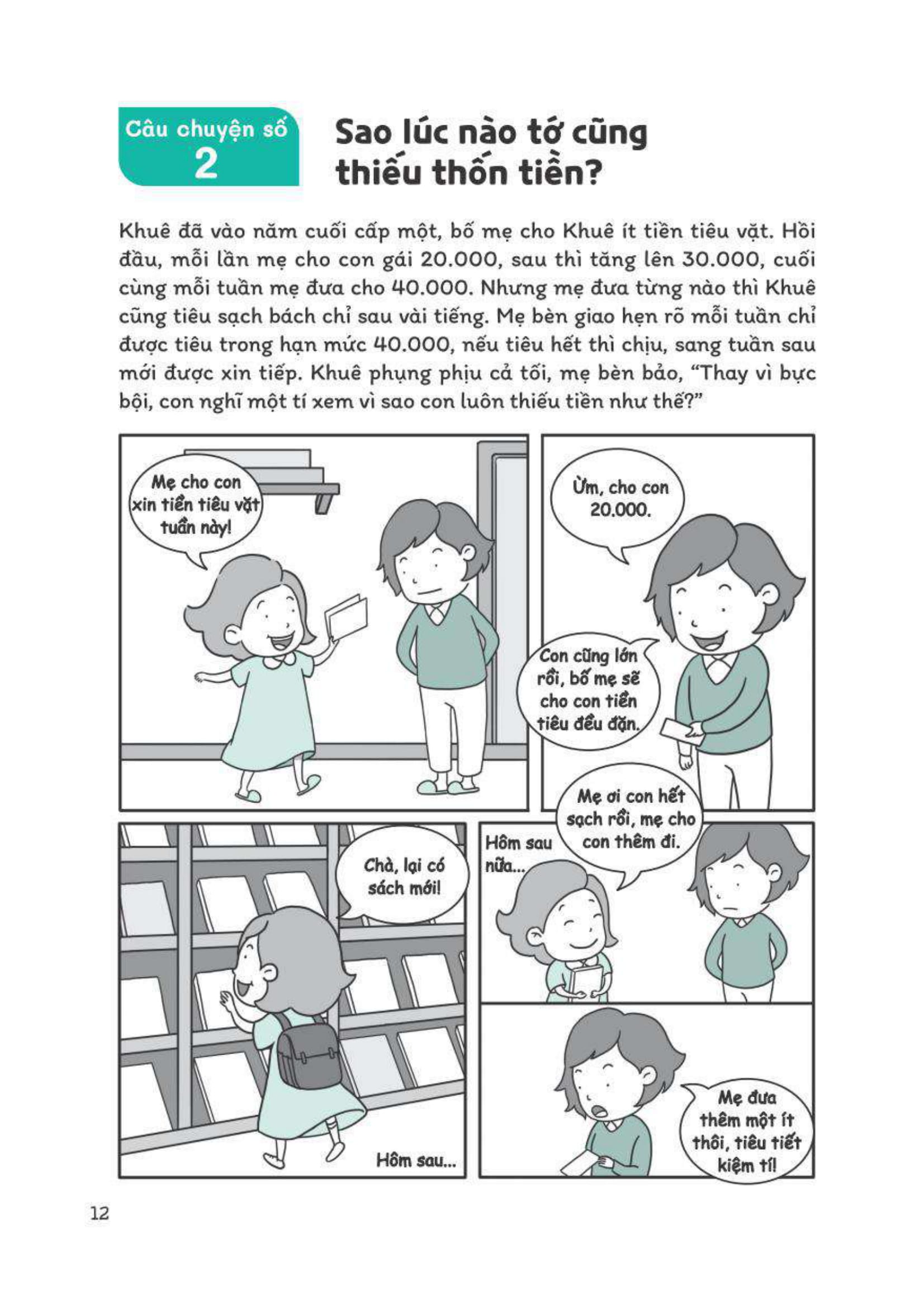 tự lập từ tiểu học - dùng tiền hợp lý - Ảnh 11