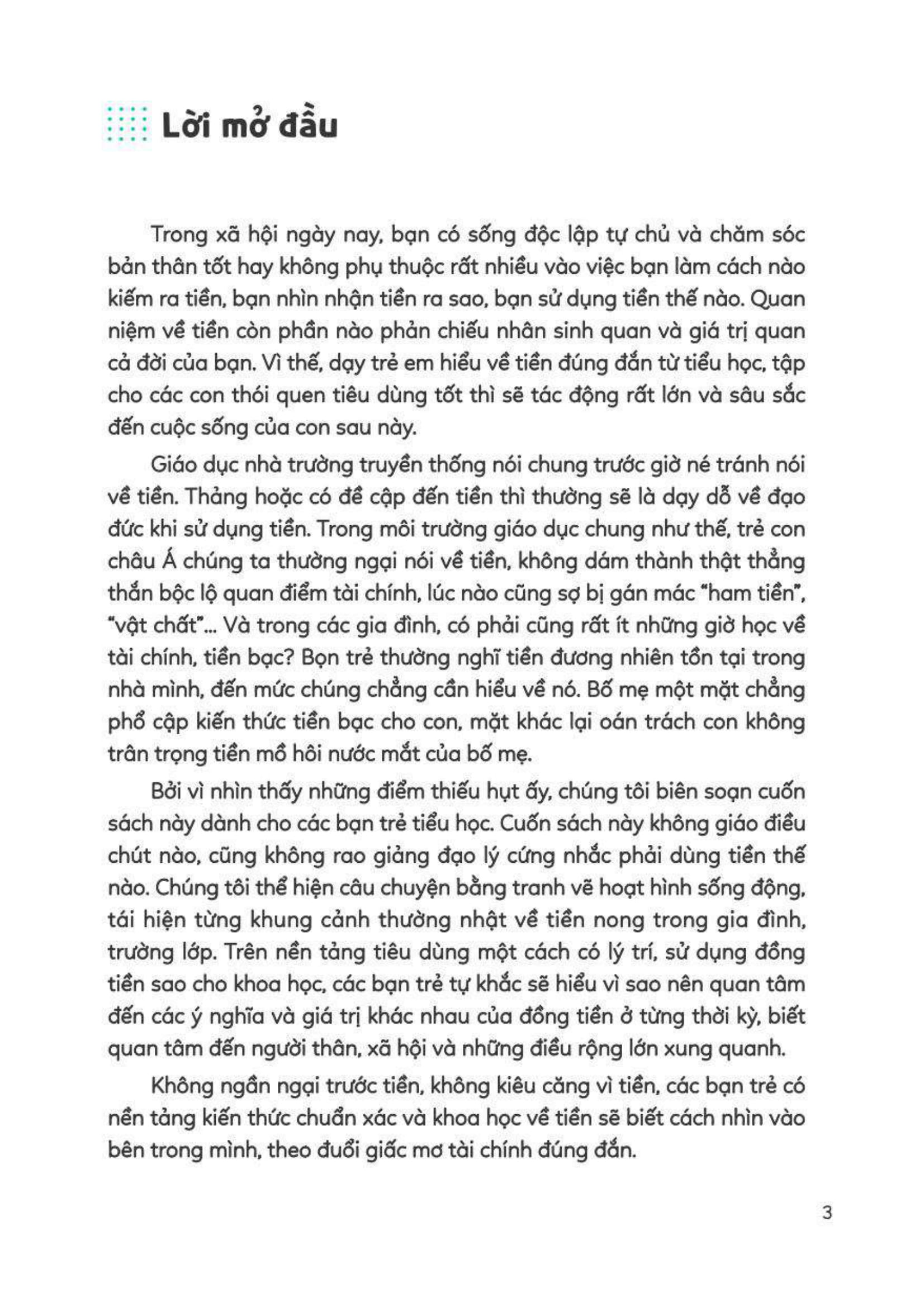 tự lập từ tiểu học - dùng tiền hợp lý - Ảnh 2