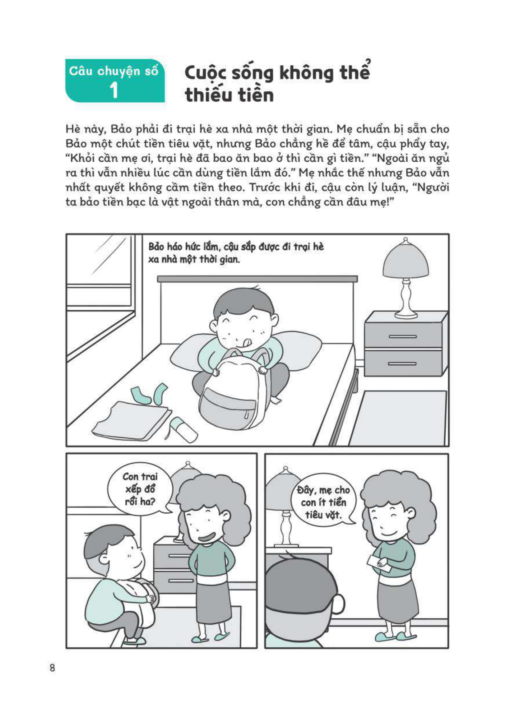 tự lập từ tiểu học - dùng tiền hợp lý - Ảnh 7