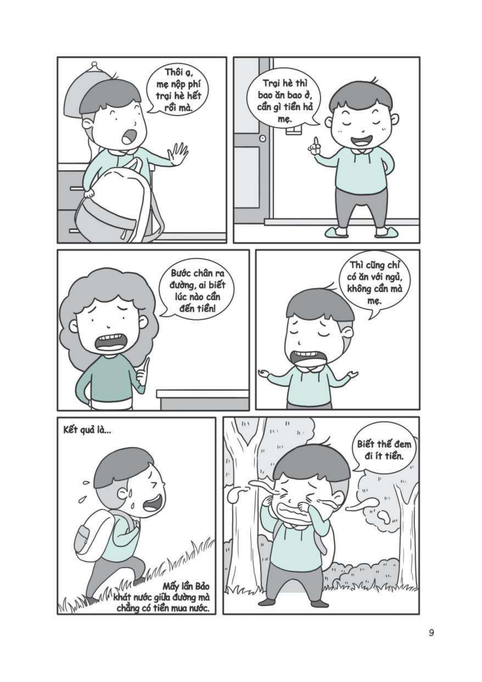 tự lập từ tiểu học - dùng tiền hợp lý - Ảnh 8