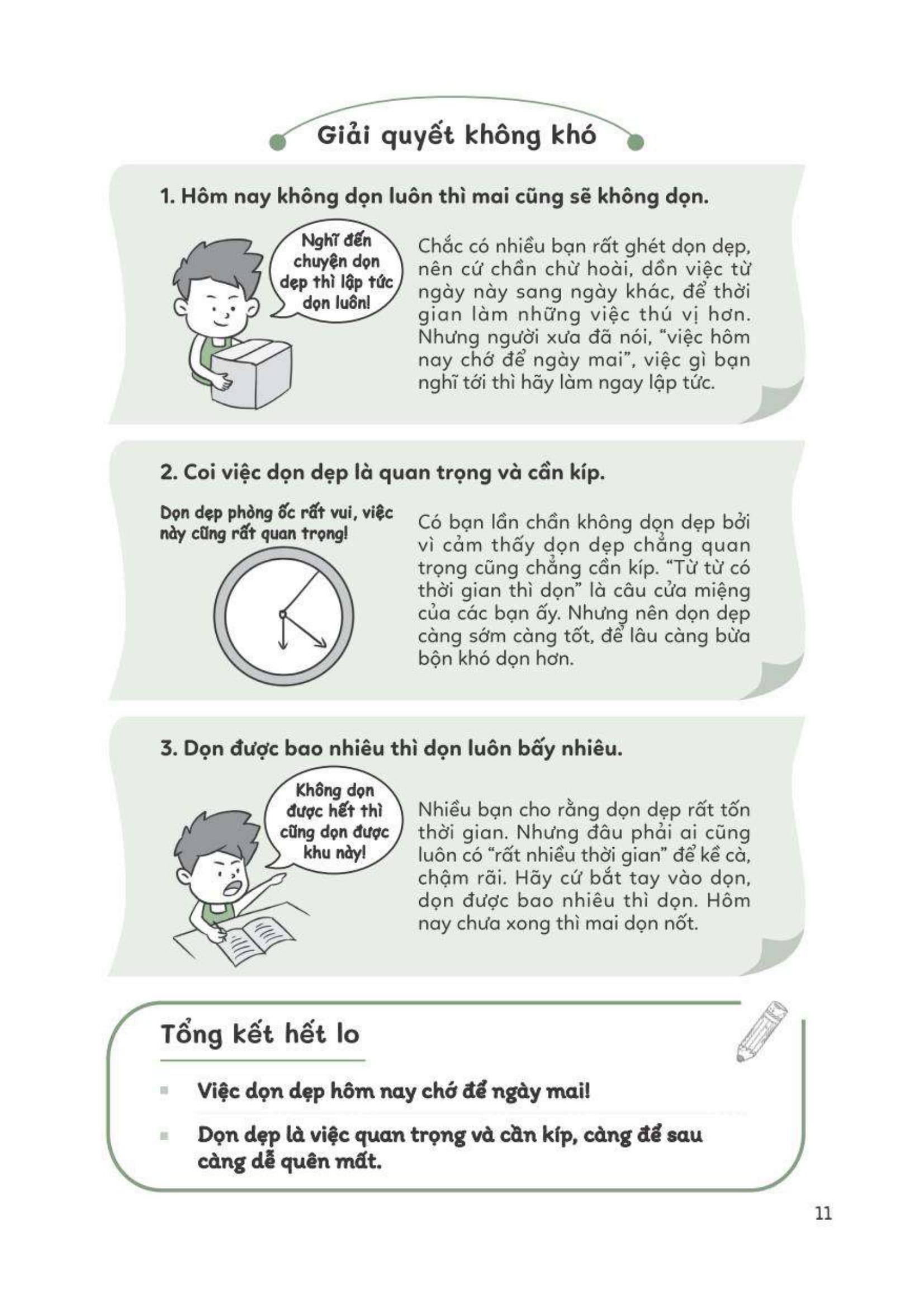 tự lập từ tiểu học - ngăn nắp gọn gàng - Ảnh 10