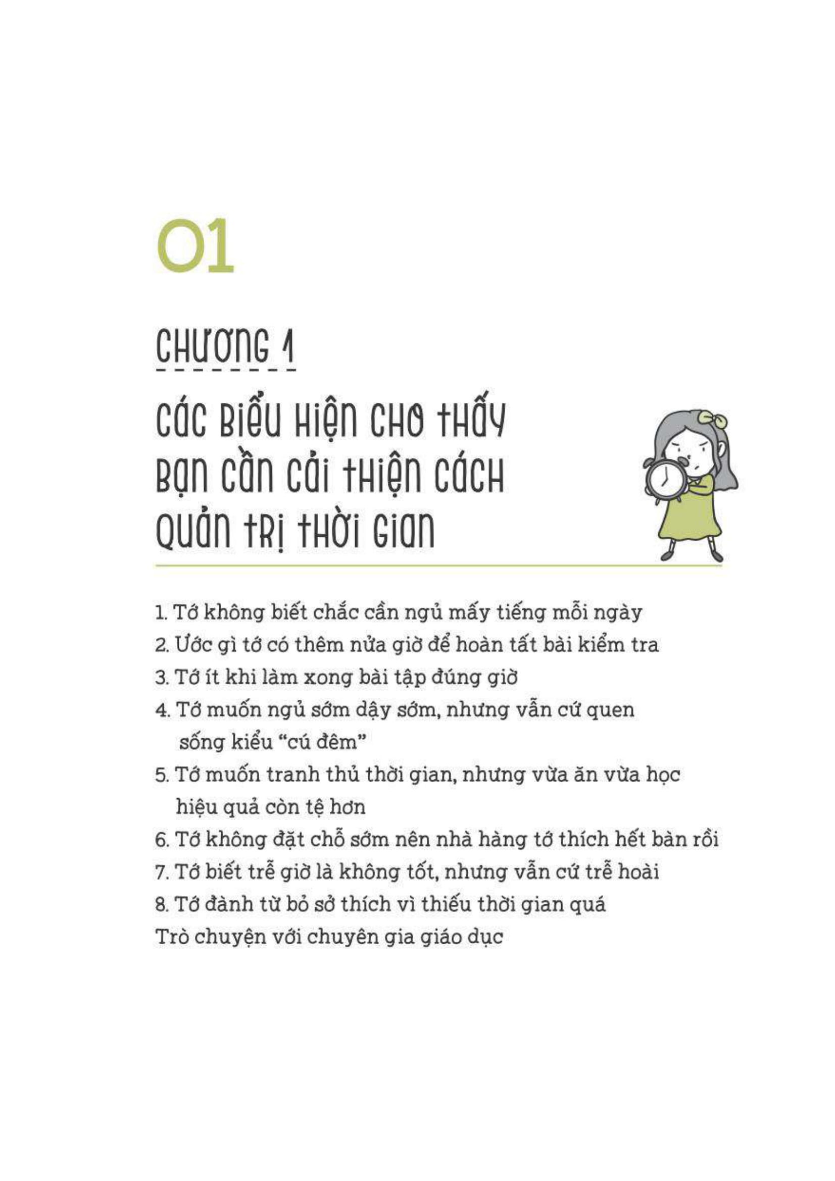 tự lập từ tiểu học - quản trị thời gian - Ảnh 5