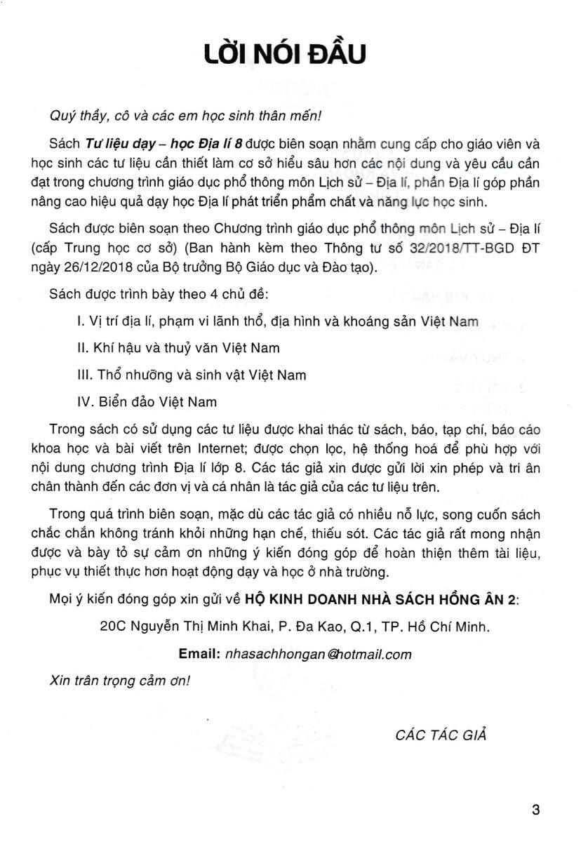 tư liệu dạy-học địa lí 8 (dùng chung cho các bộ sgk hiện hành) - Ảnh 3